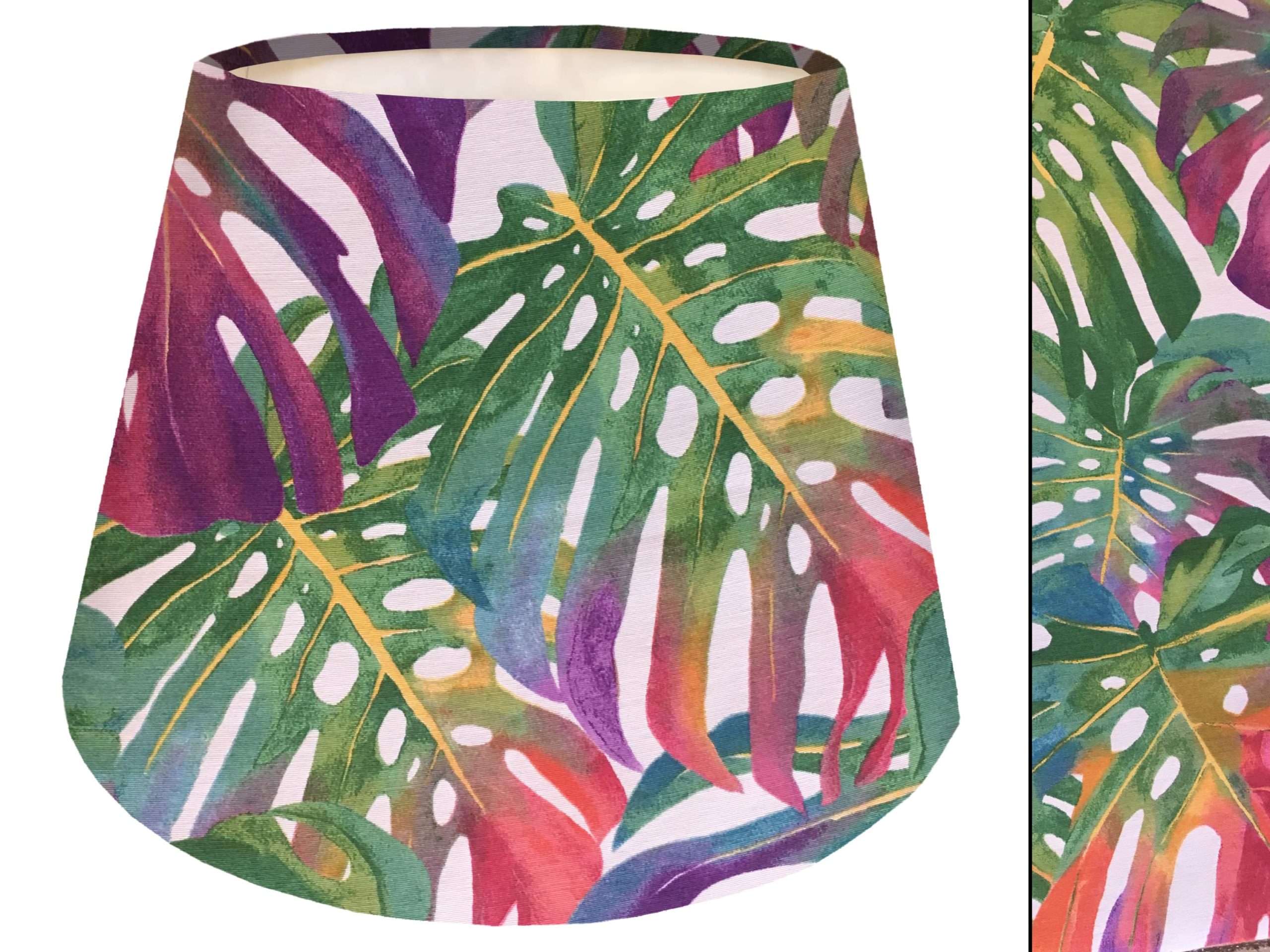 Tropical Bohemian Empire Lampshade, Tropical Home Lighting
