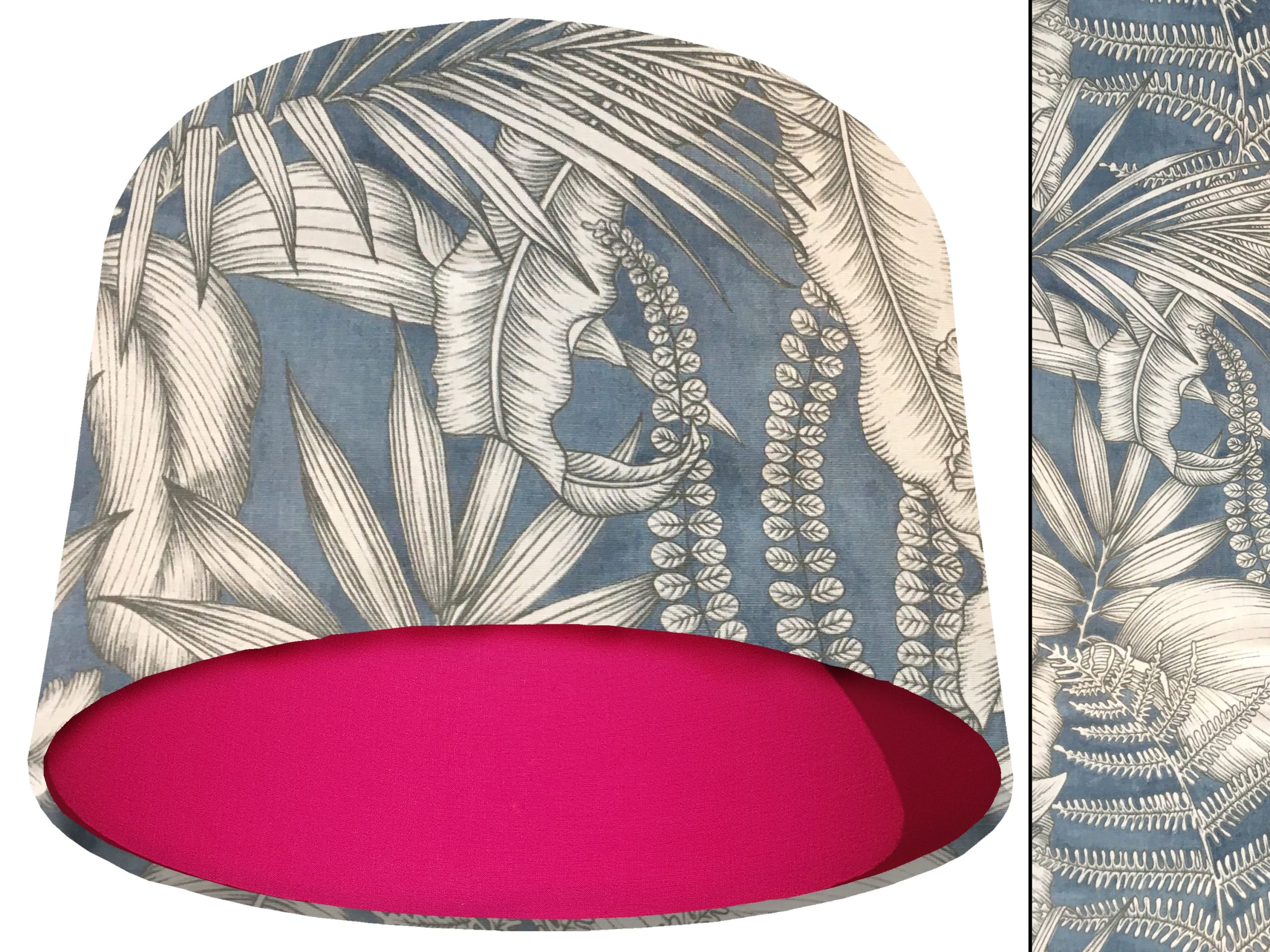 Blue Tropical Light Shade Pink, Stylish Modern Home Interior