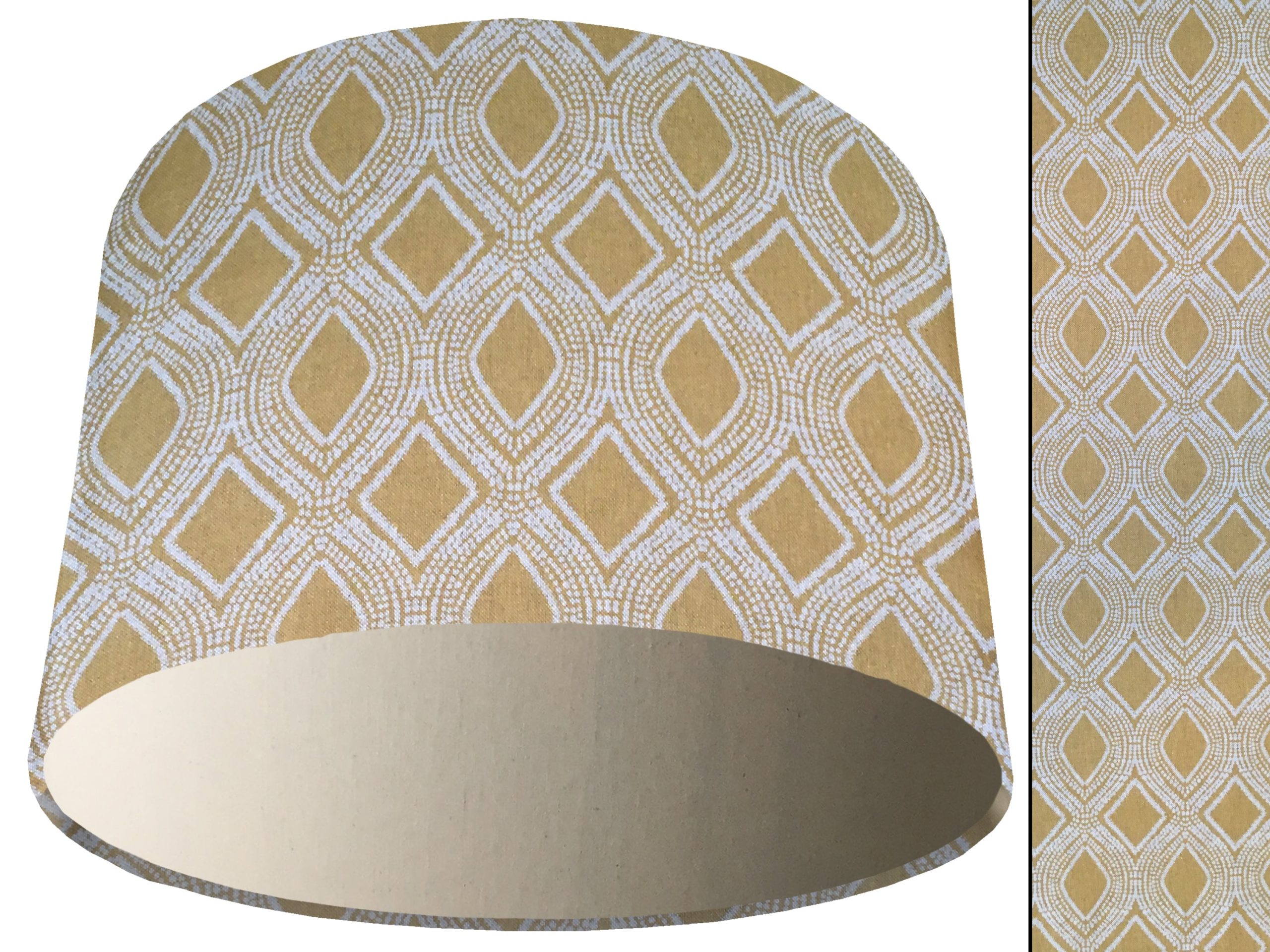 Boho Yellow Light Shade Cream, Bohemian Style Home Interior