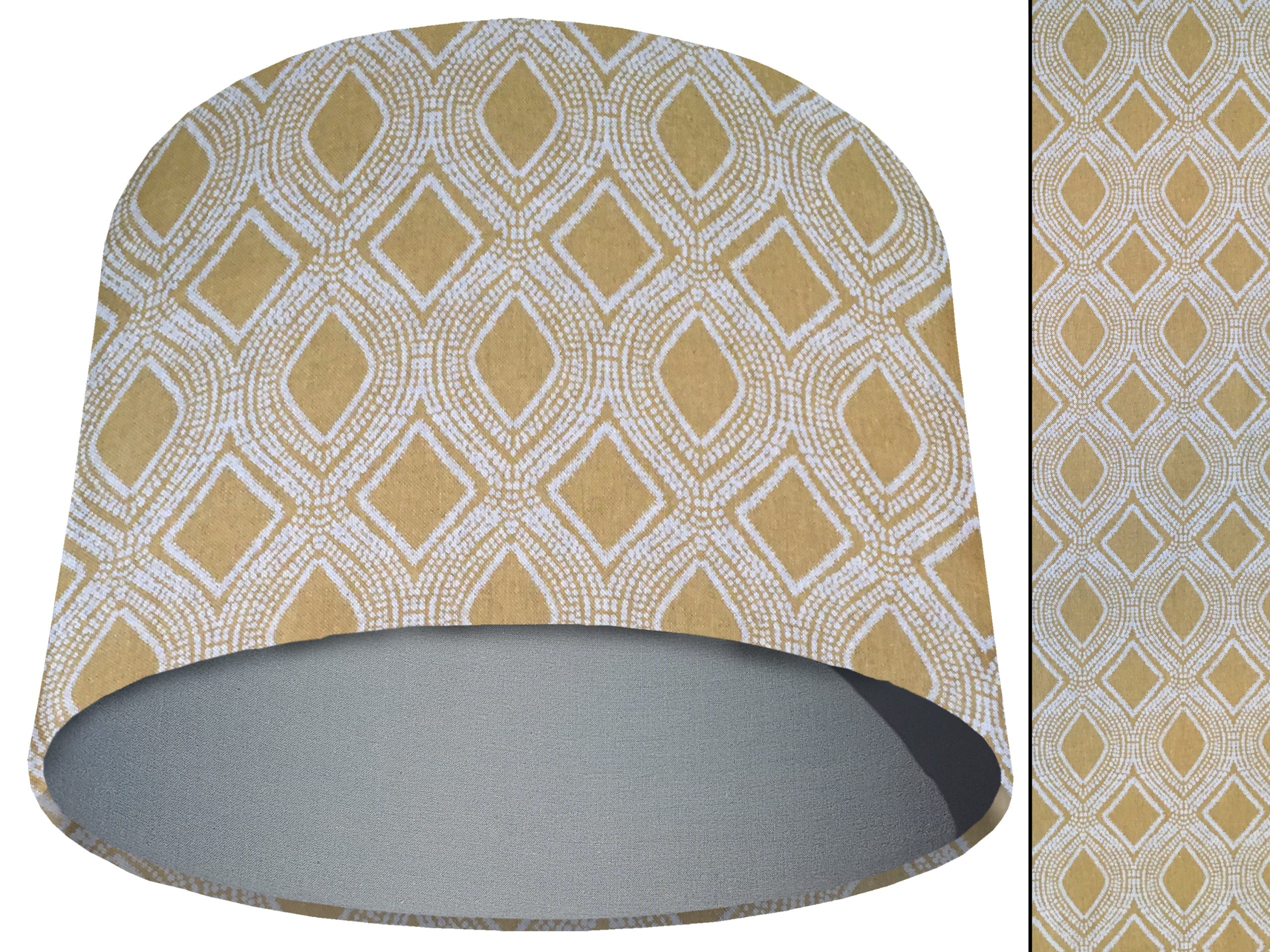 Boho Yellow Light Shade Light Grey, Bohemian Style Home Interior