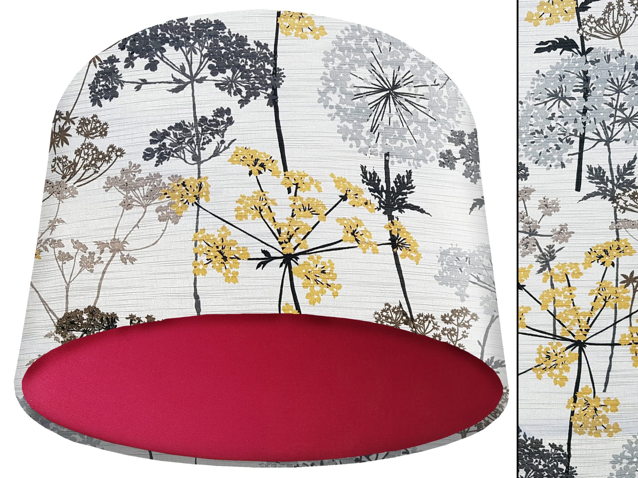 Cow Parsley Light Shade Red, Modern Country Home