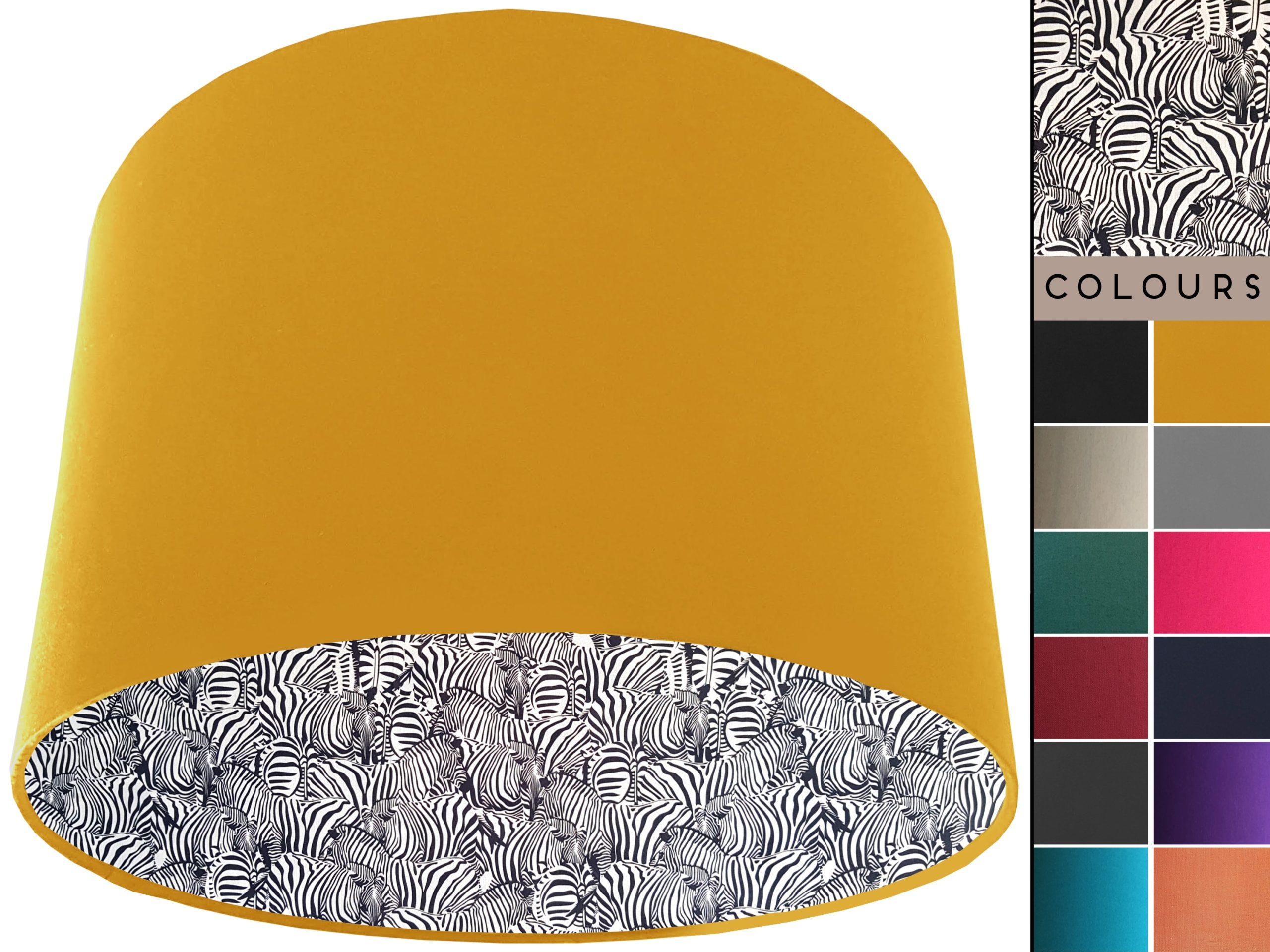 Zebra Print Lampshade, Animal Print Light Shade Light Owl