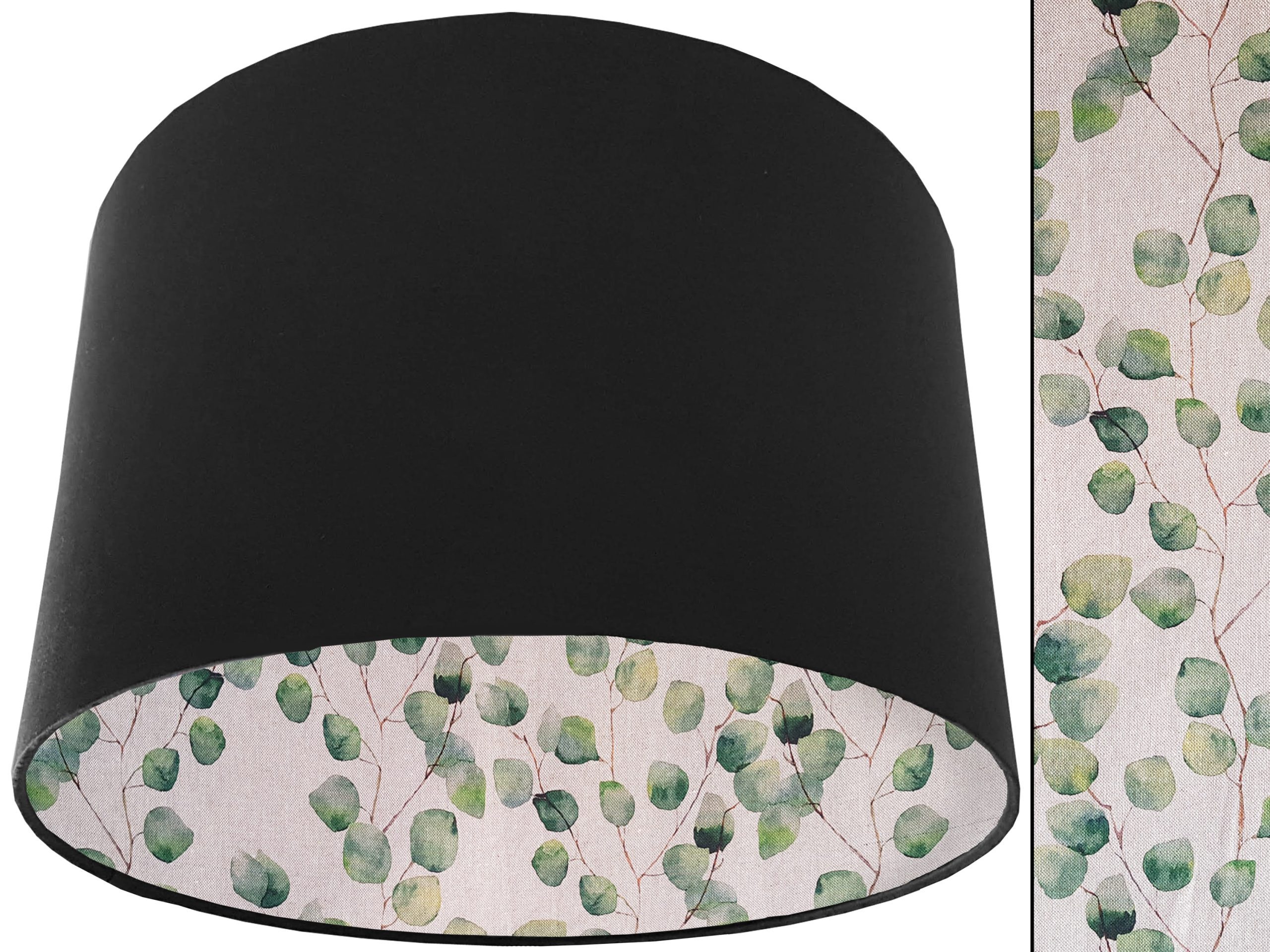 Green Honesty Lampshade Black, Country Home Light Shade