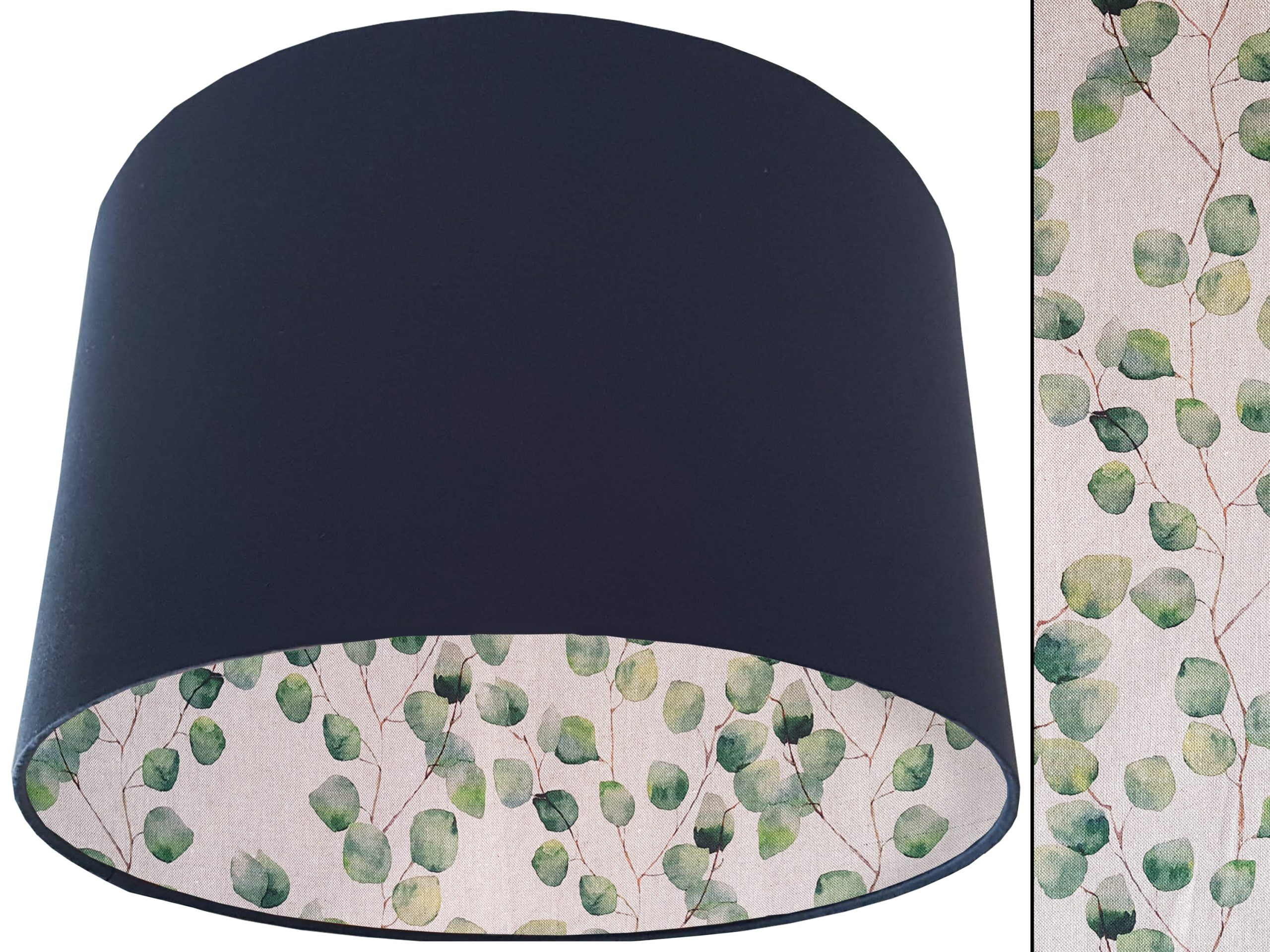 Green Honesty Lampshade Blue, Country Home Light Shade