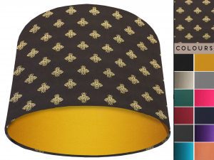 Golden Bee Light Shade Yellow, Stylish Animal Lampshade
