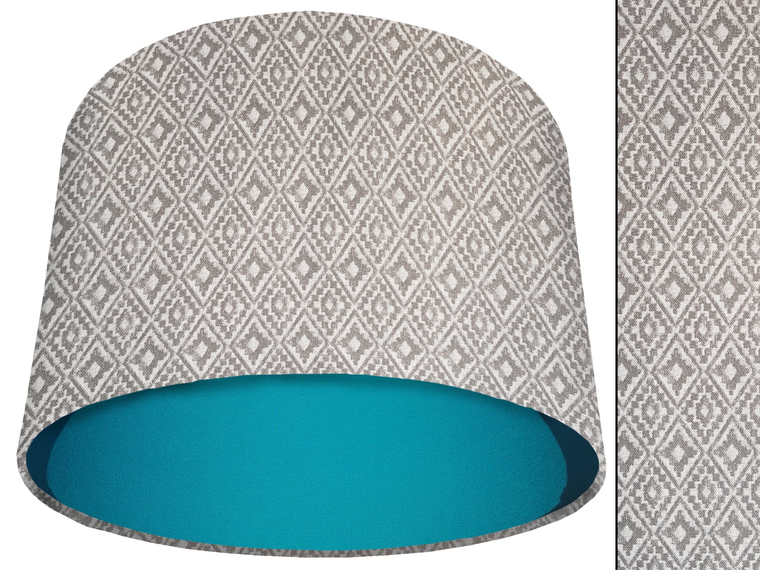 Navajo Grey Light Shade Teal, Inspired Native American