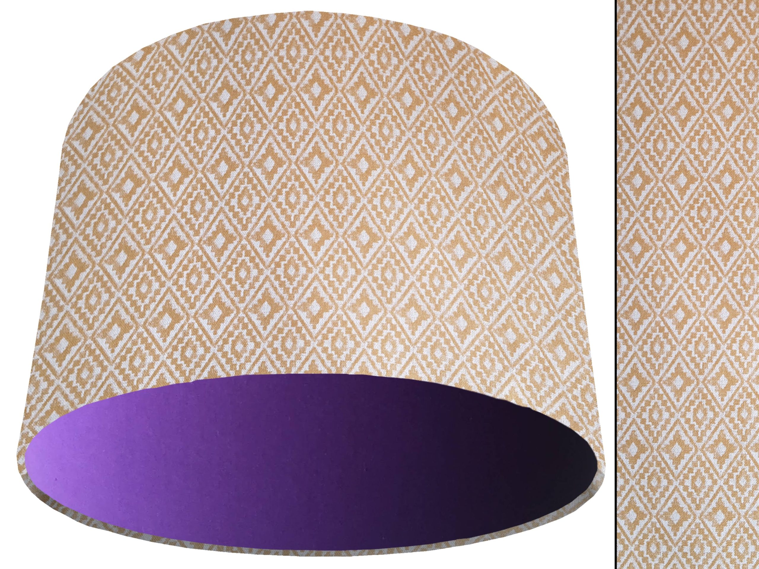 Navajo Yellow Light Shade Purple, Native American
