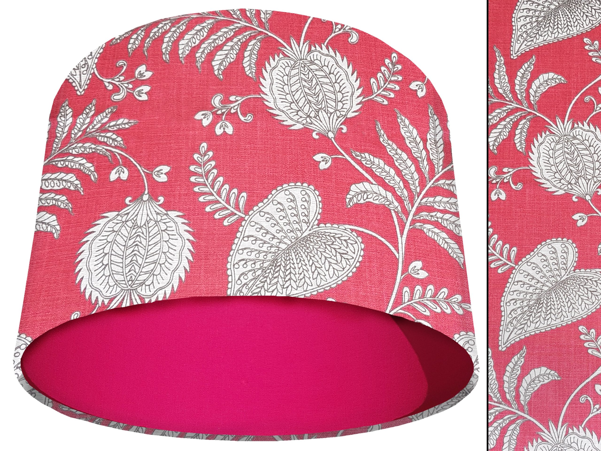Paisley Pink Light Shade Pink, Bold Home Interior Lighting