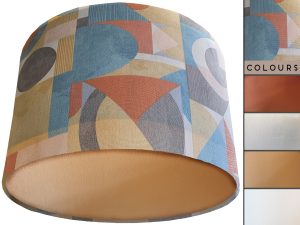 Art Deco Lamp Shade Gold, Stylish Modern Home Light