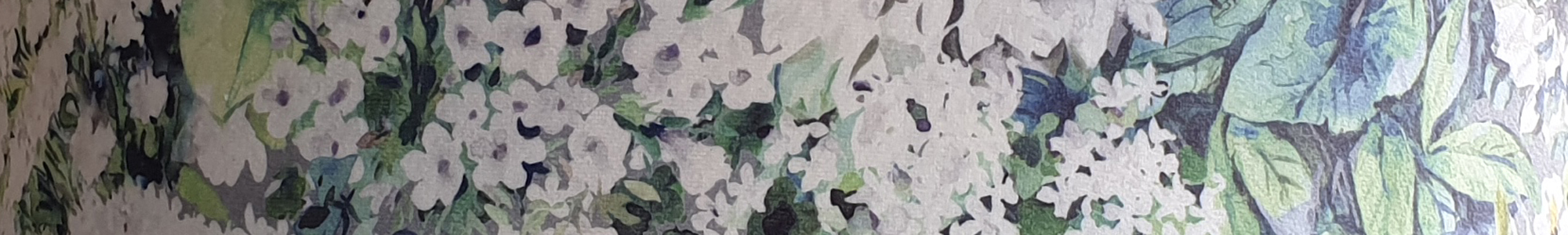 Banner 300 - Monet Flowers
