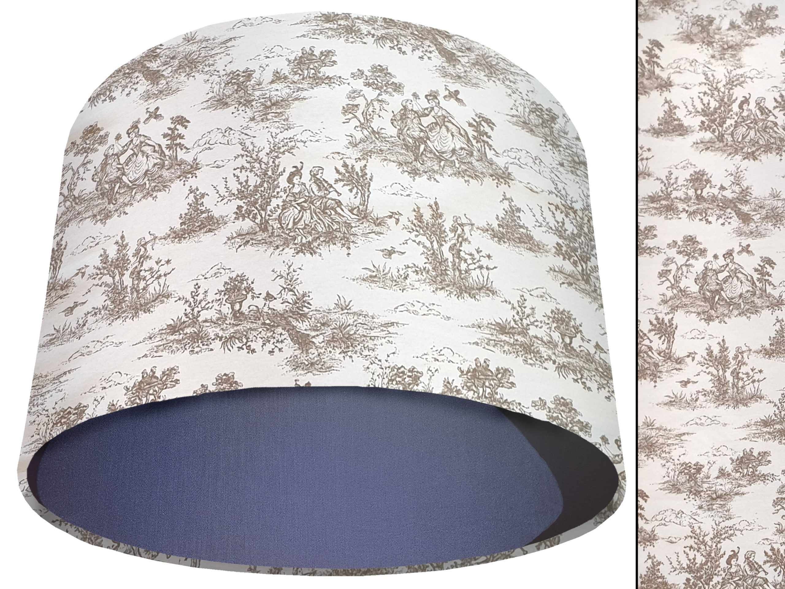 Country People Light Shade Blue, Country Home Interior