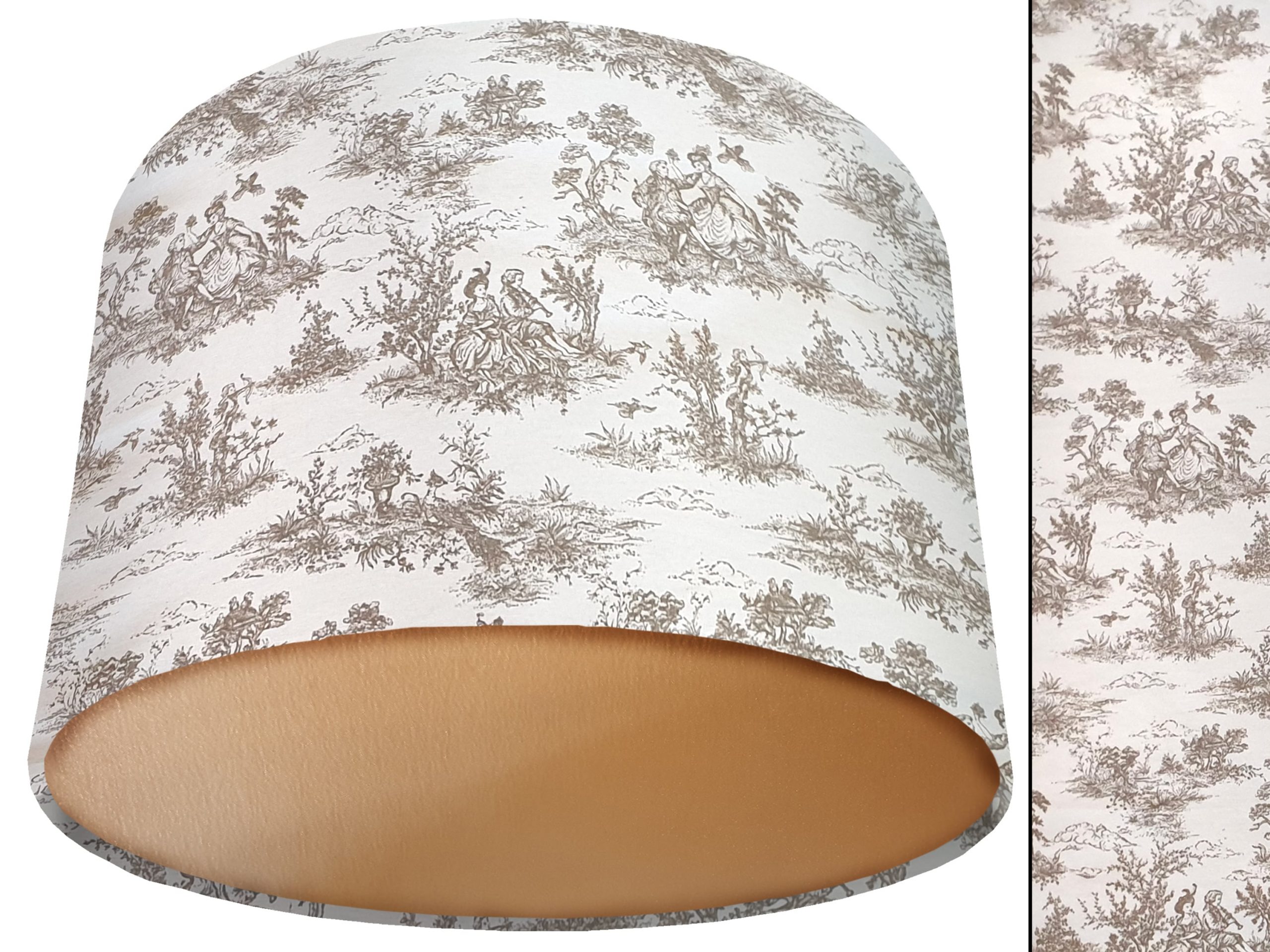 Country People Lamp Shade Gold, Country Home Design