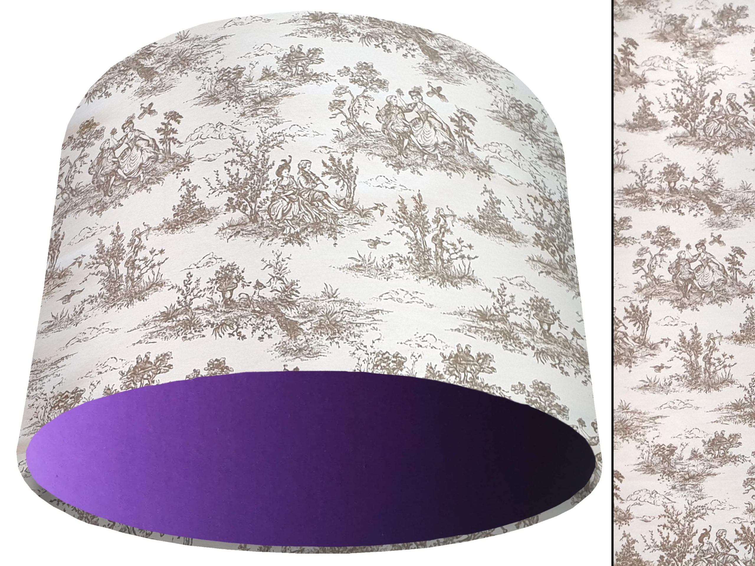 Country People Light Shade Purple, Country Home Interior