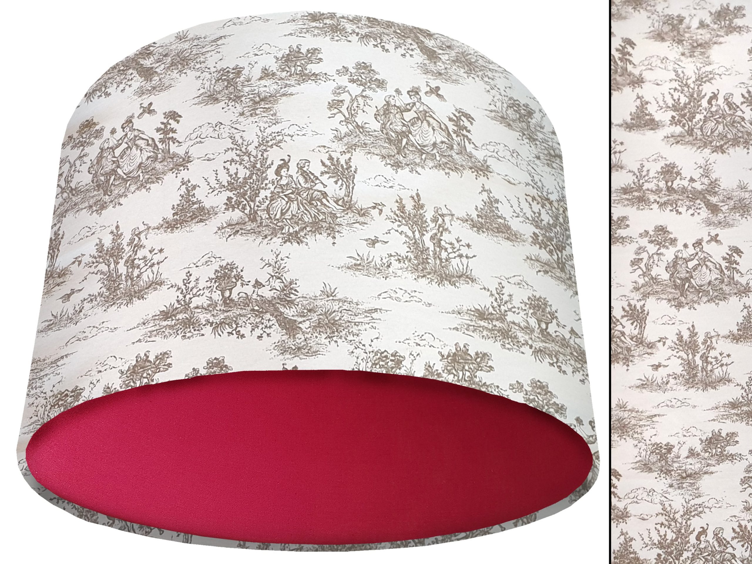 Country People Light Shade Red, Country Home Interior