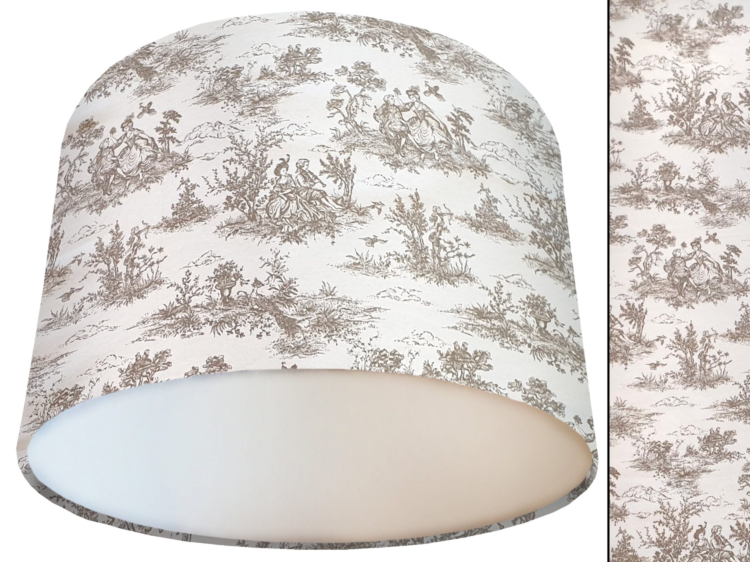 Country People Lamp Shade White, Country Home Design