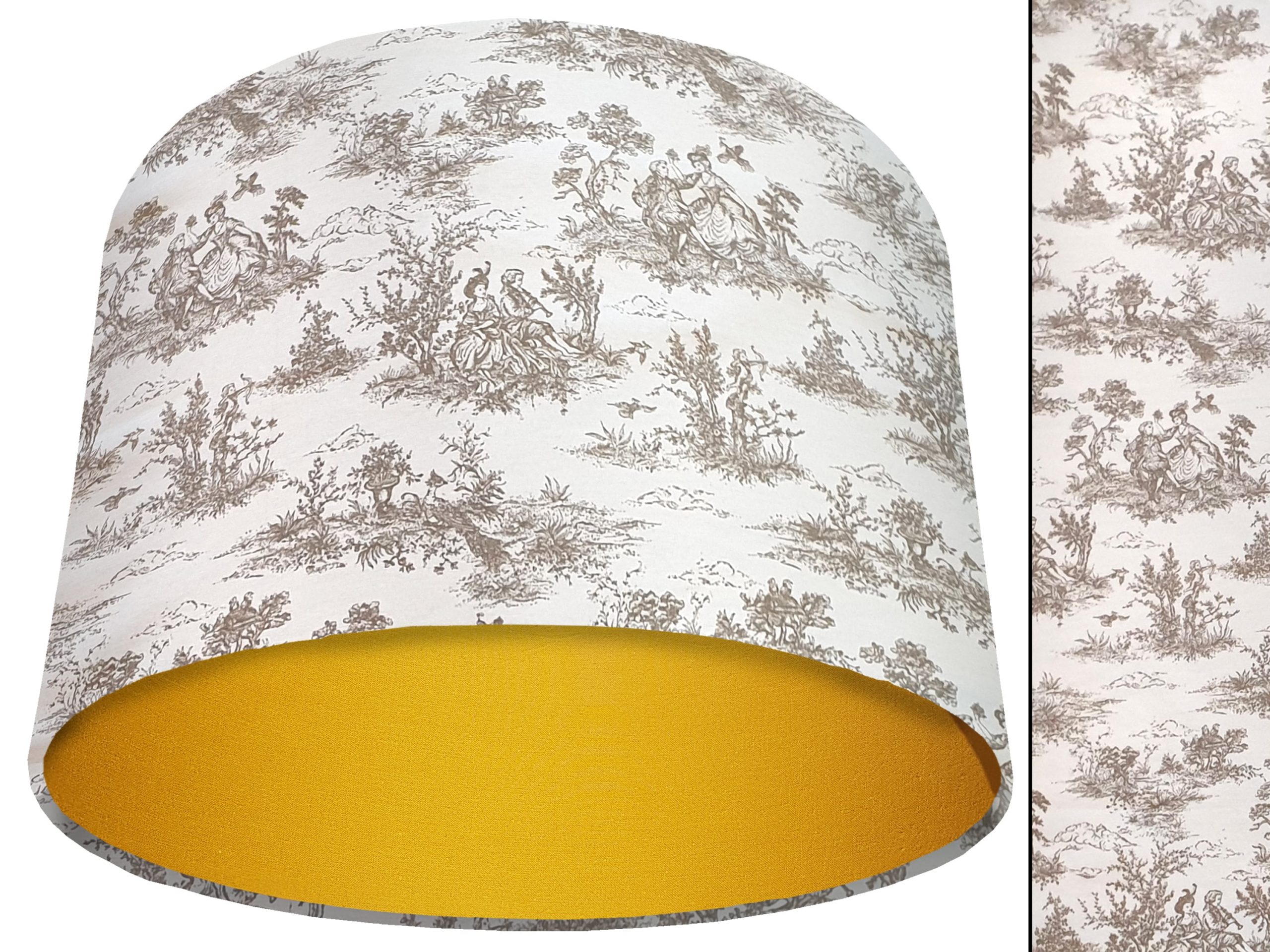 Country People Light Shade Yellow, Country Home Interior