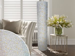 Grey Bird Botanical Floor Lamp, Classic Country Home