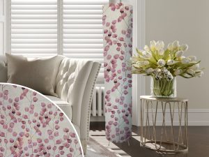 Honesty Pink Floor Lamp, Country Home Interior
