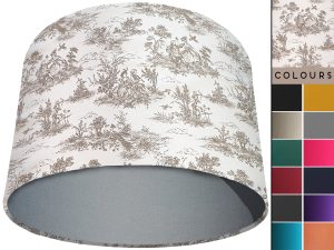 Country People Light Shade Light Grey, Country Home Interior