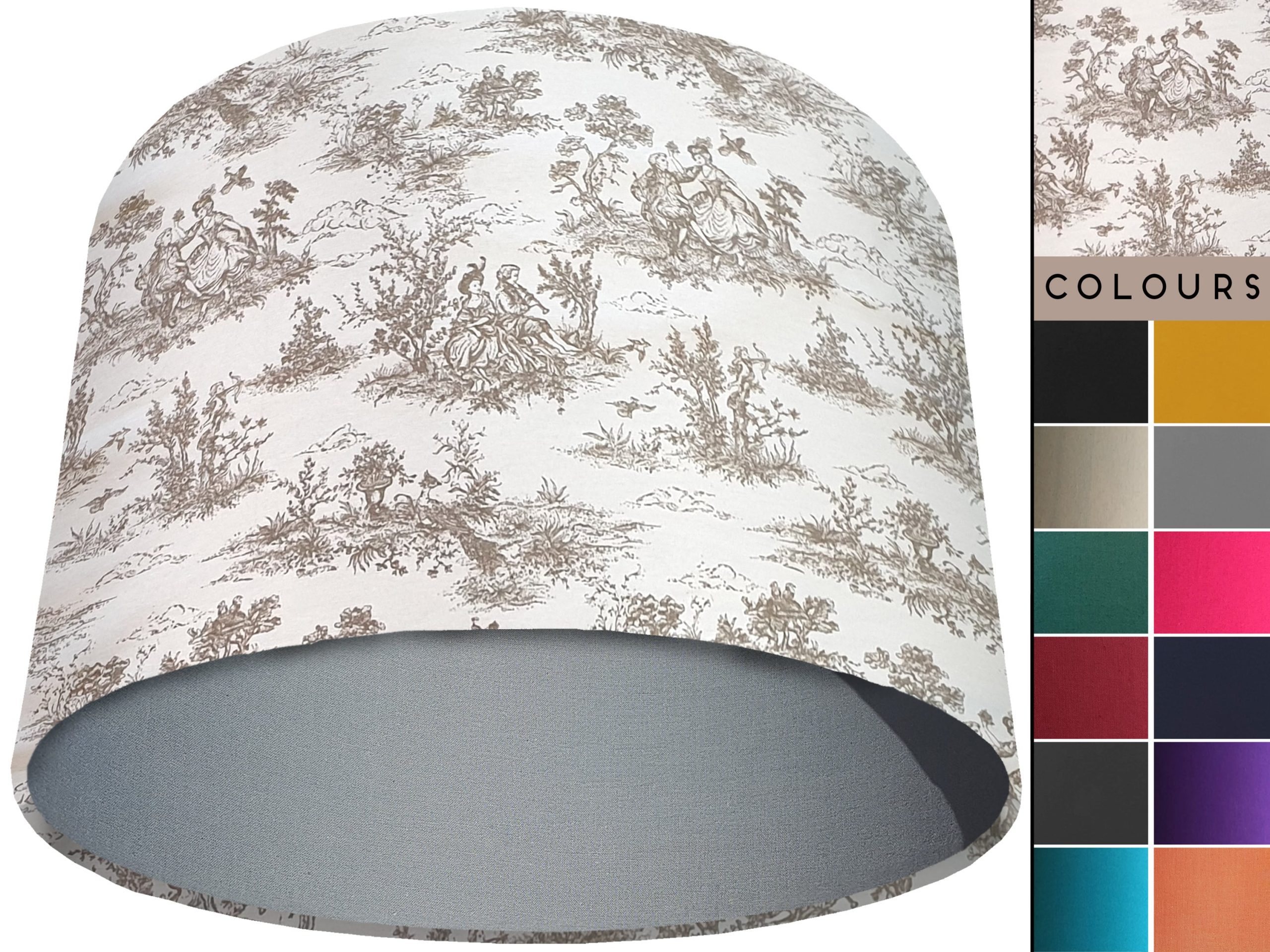 Country People Light Shade Light Grey, Country Home Interior
