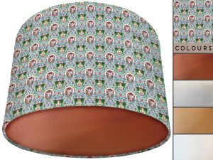 Frida Kahlo Inspired Lamp Shade Copper, Bold Modern Lighting