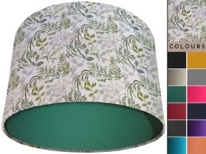 Pastel Botanical Light Shade Green, Country Home Interior