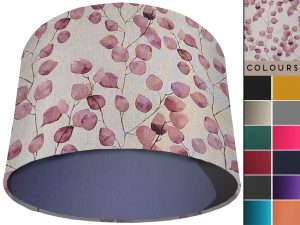 Honesty Pink Light Shade Blue, Country Home Interior