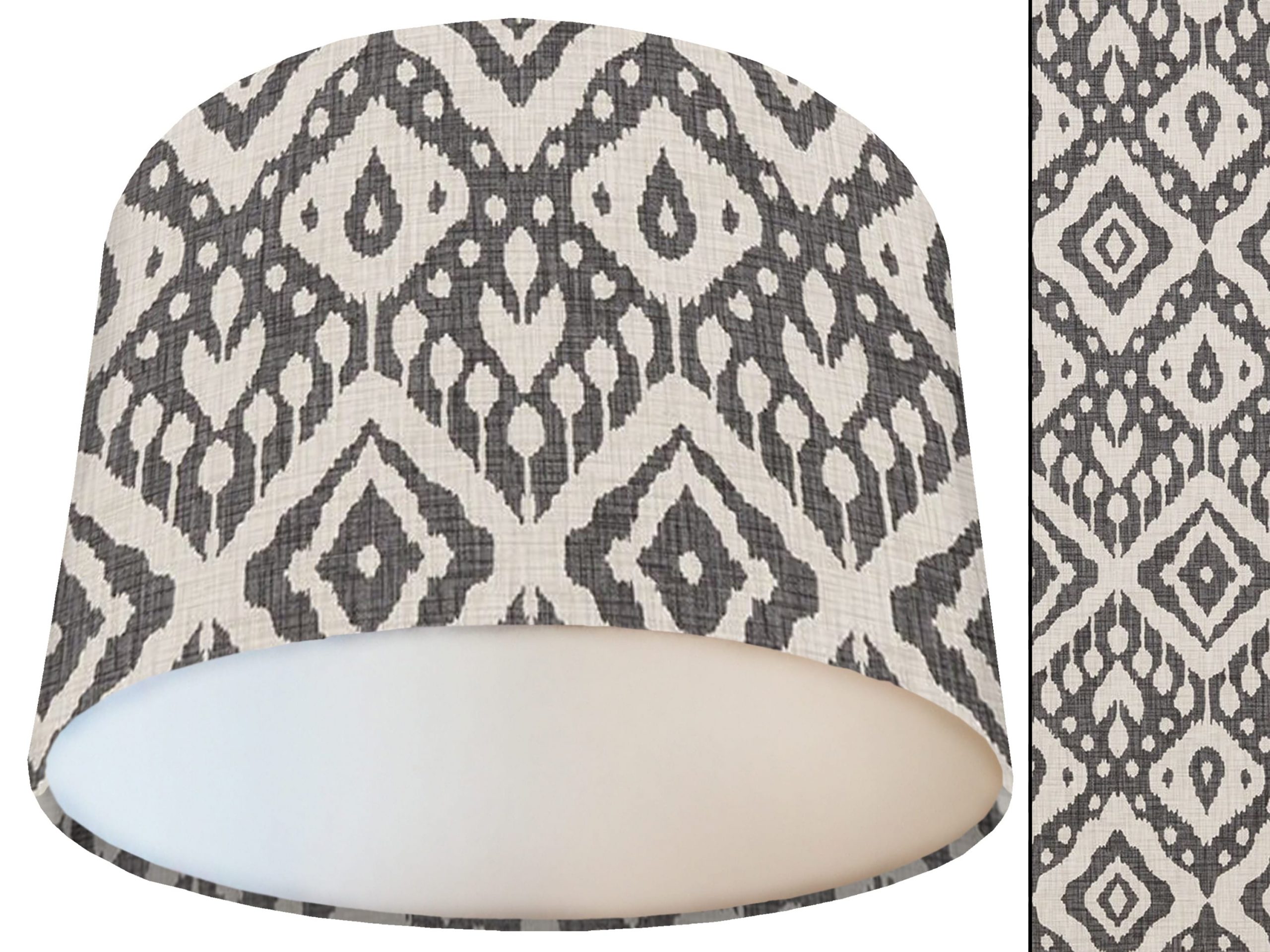 Marrakech Grey Lamp Shade White, Stylish Home Interior