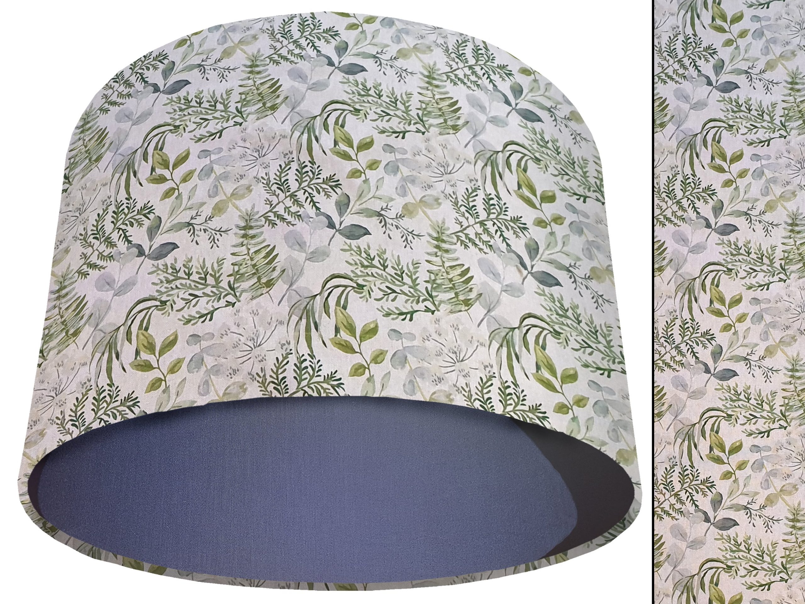 Pastel Botanical Light Shade Blue, Country Home Interior