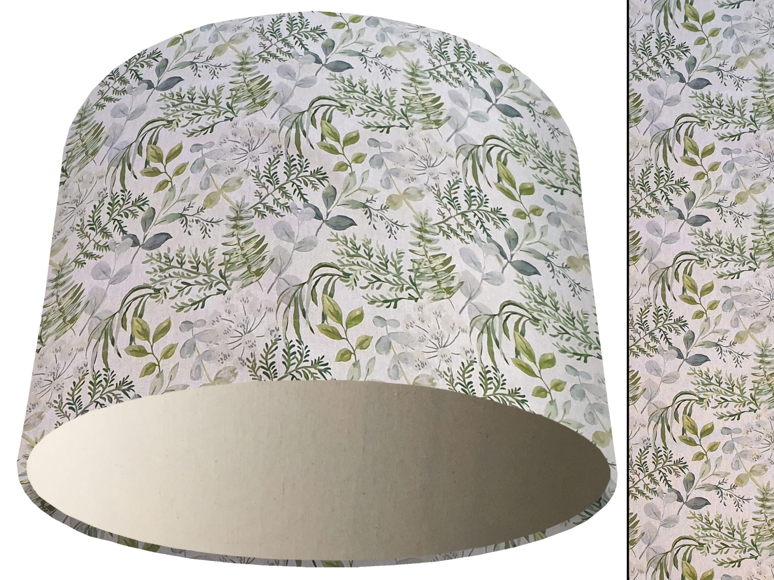 Pastel Botanical Light Shade Cream, Country Home Interior