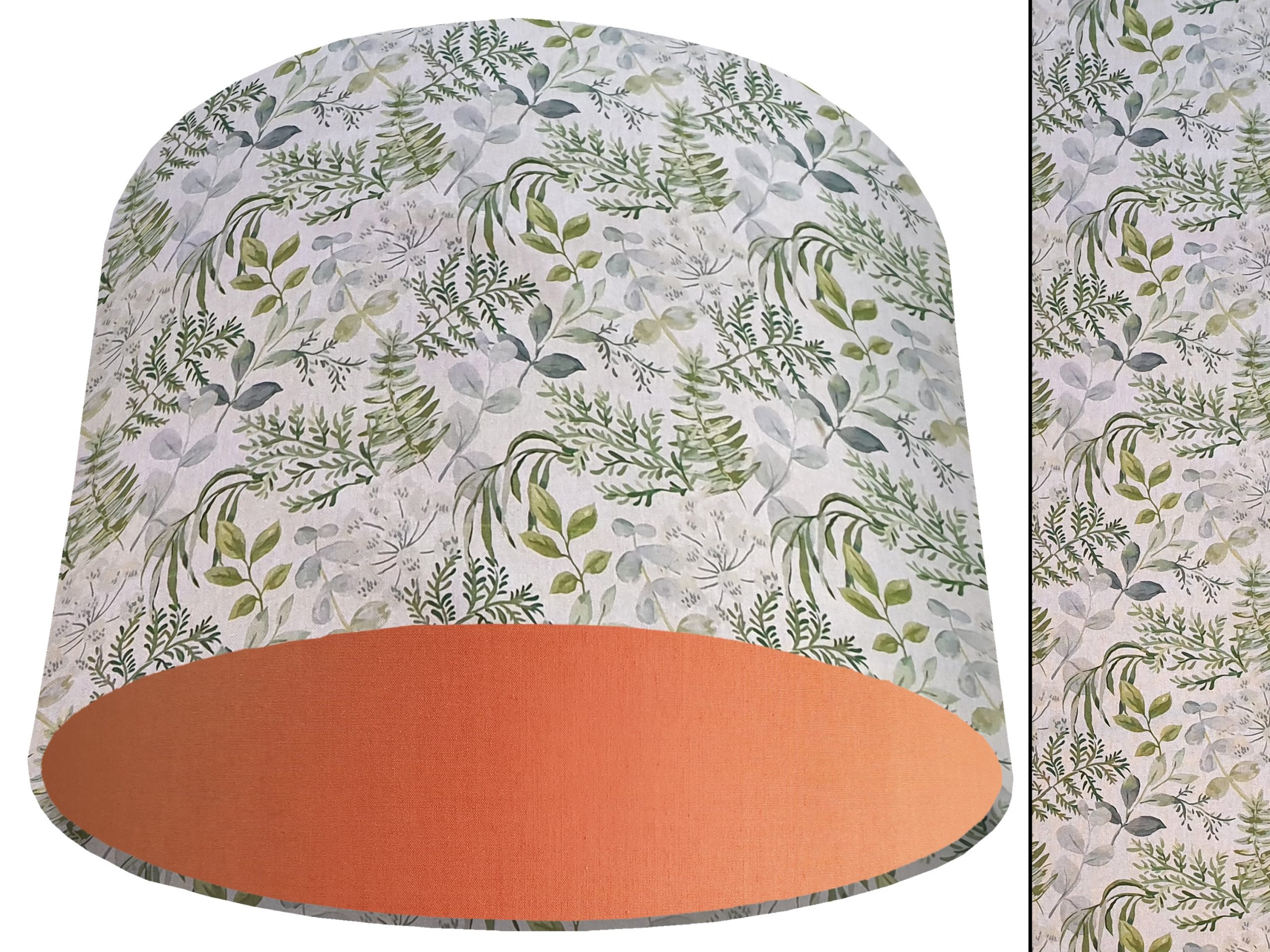 Pastel Botanical Light Shade Orange, Country Home Interior