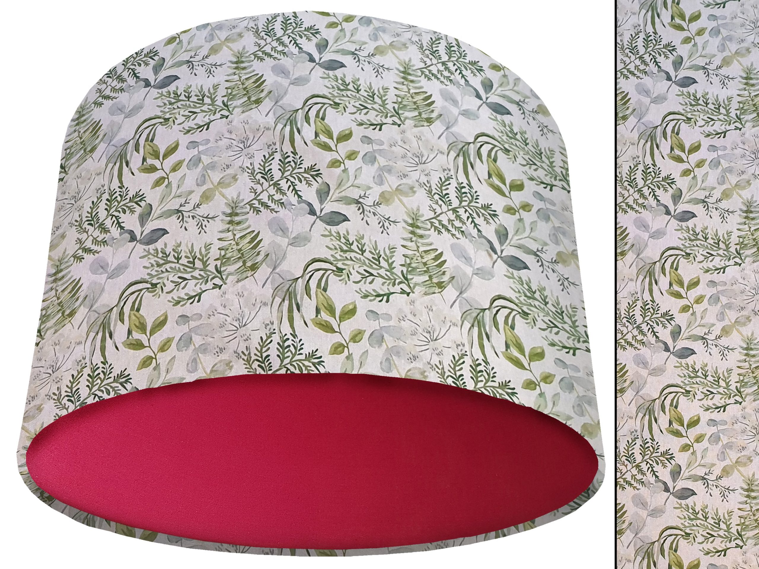 Pastel Botanical Light Shade Red, Country Home Interior