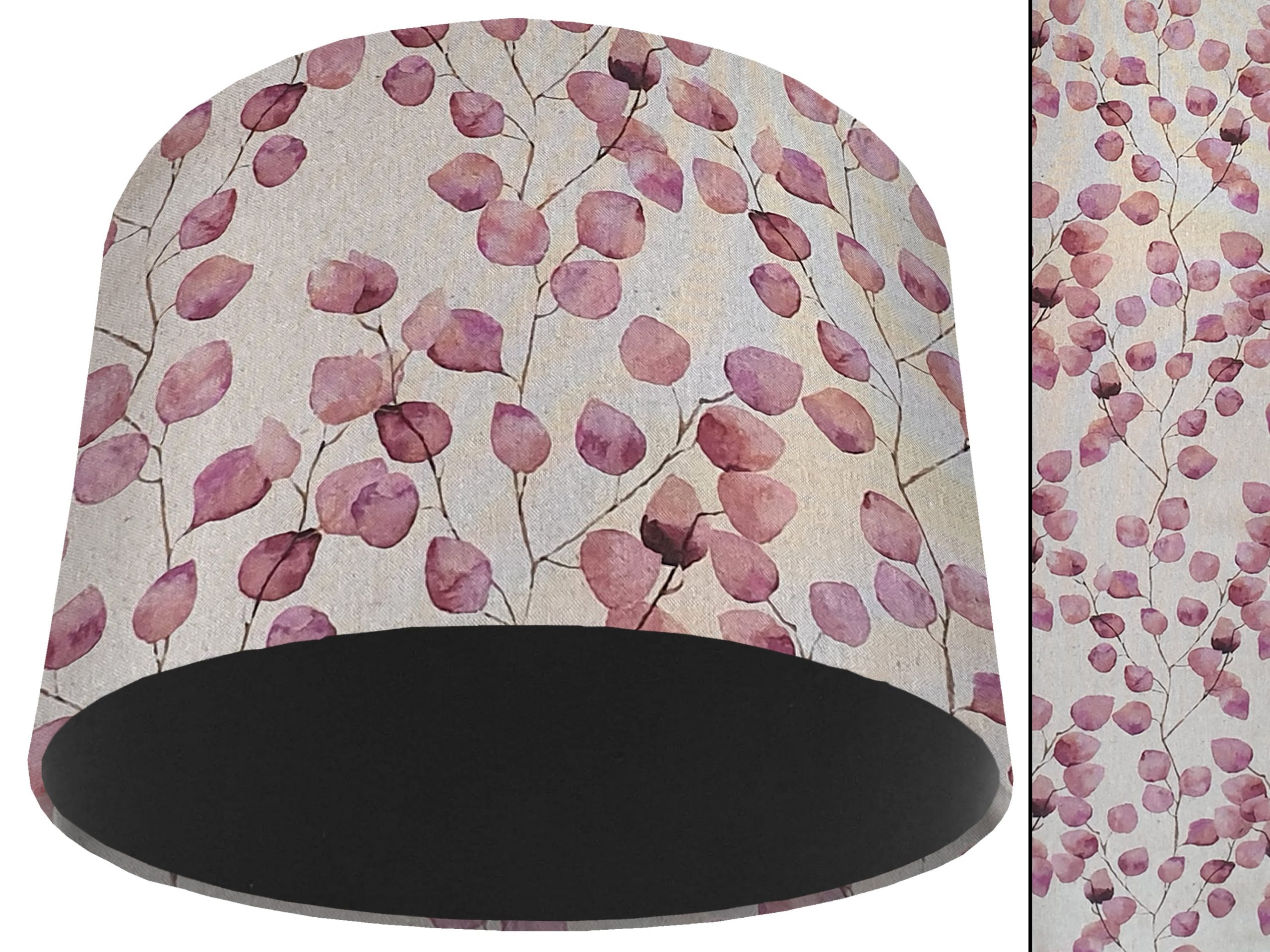 Honesty Pink Light Shade Black, Country Home Interior