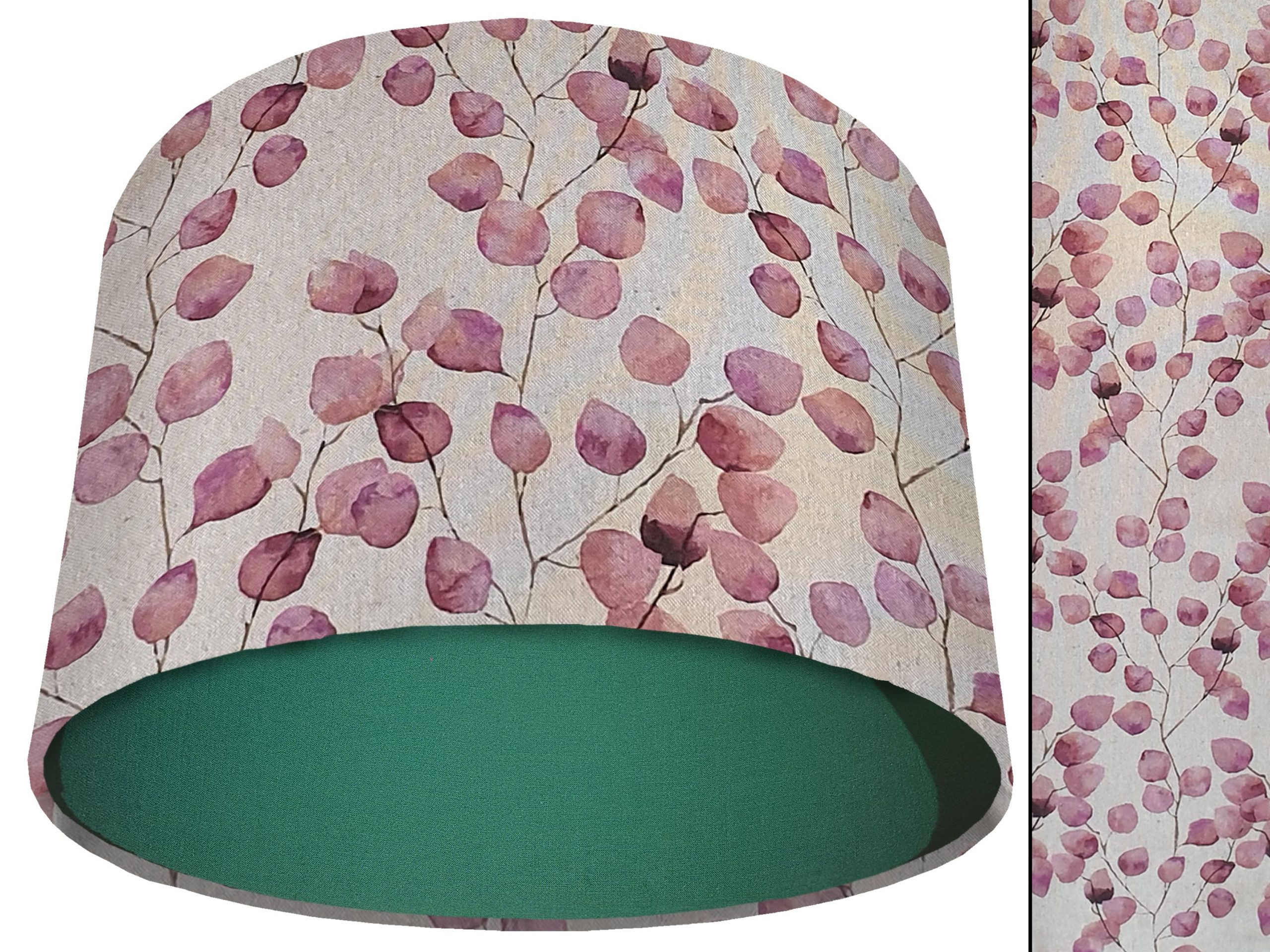 Honesty Pink Light Shade Green, Country Home Interior