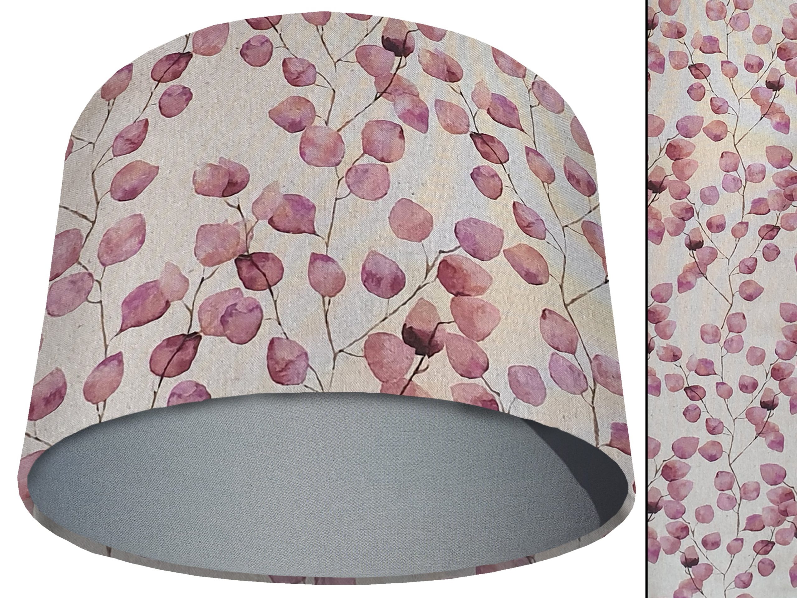 Honesty Pink Light Shade Light Grey, Country Home Interior