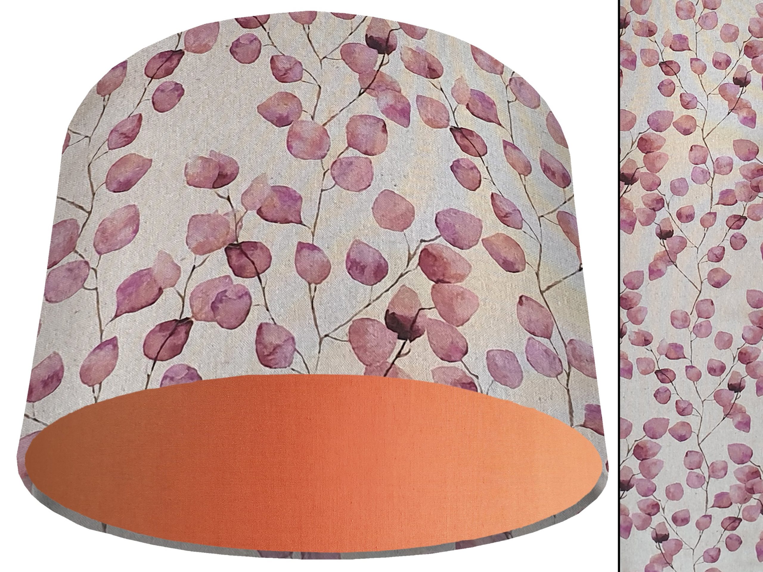Honesty Pink Light Shade Orange, Country Home Interior