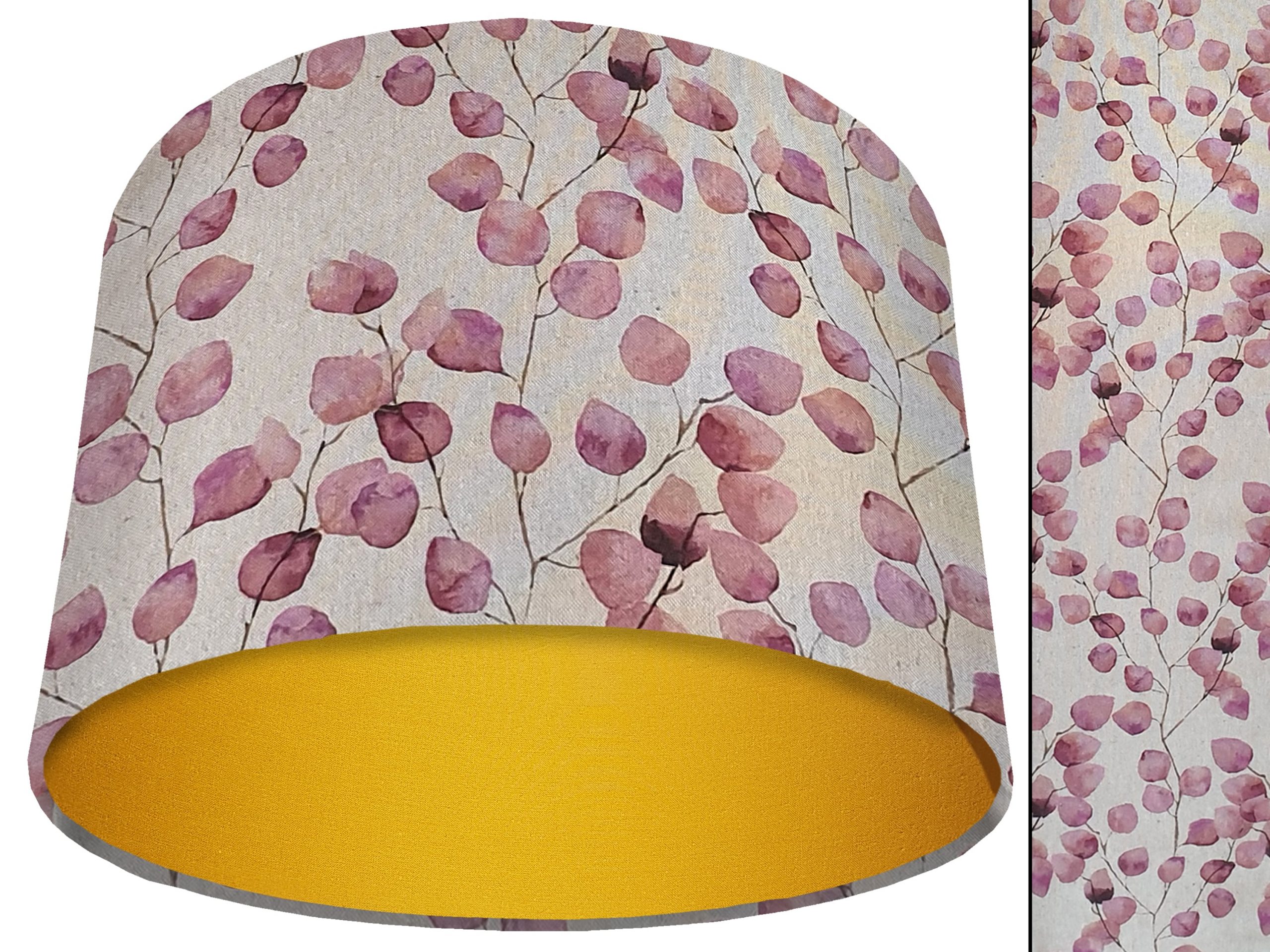 Honesty Pink Light Shade Yellow, Country Home Interior