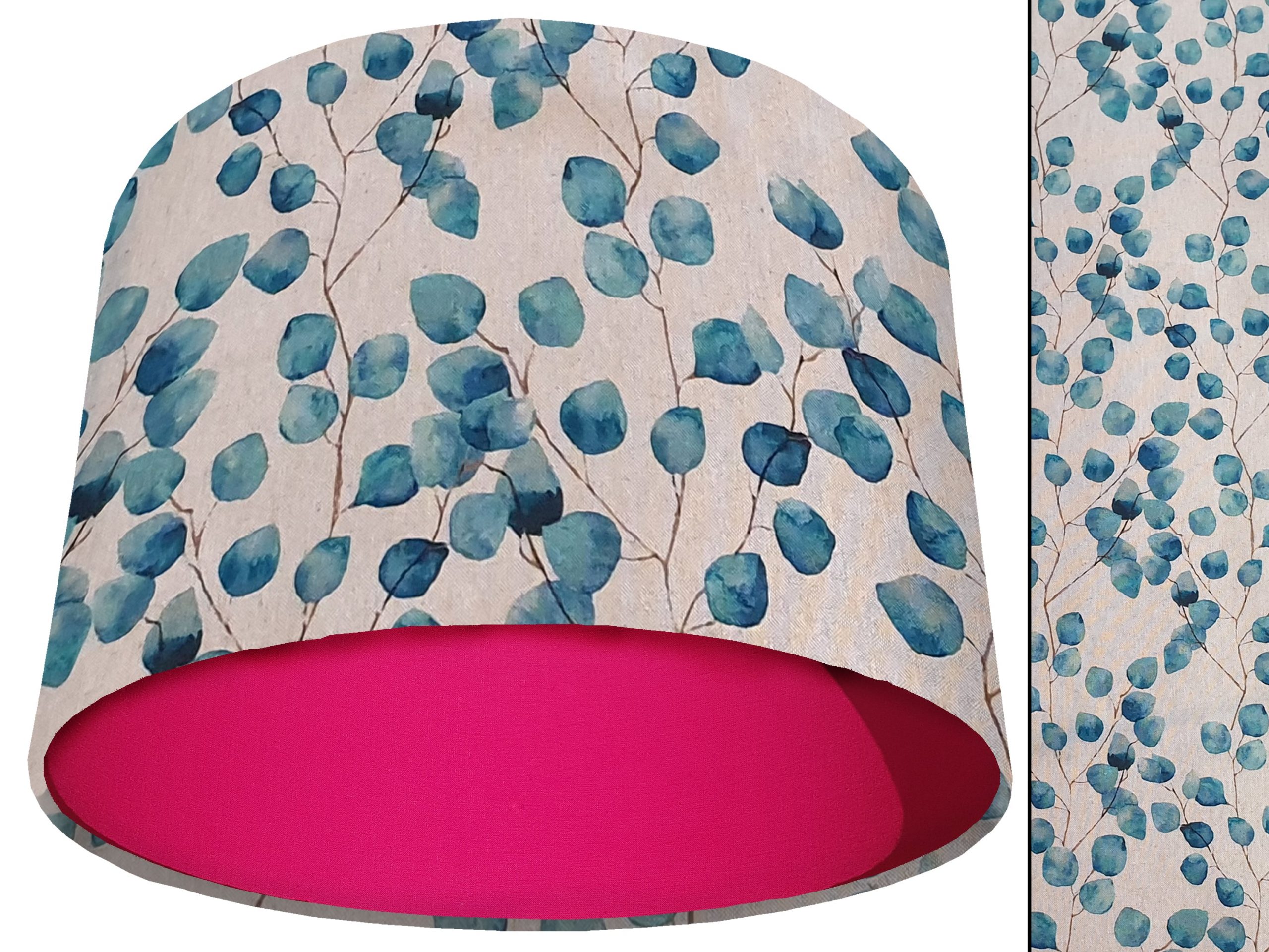 Honesty Teal Light Shade Pink, Country Home Interior