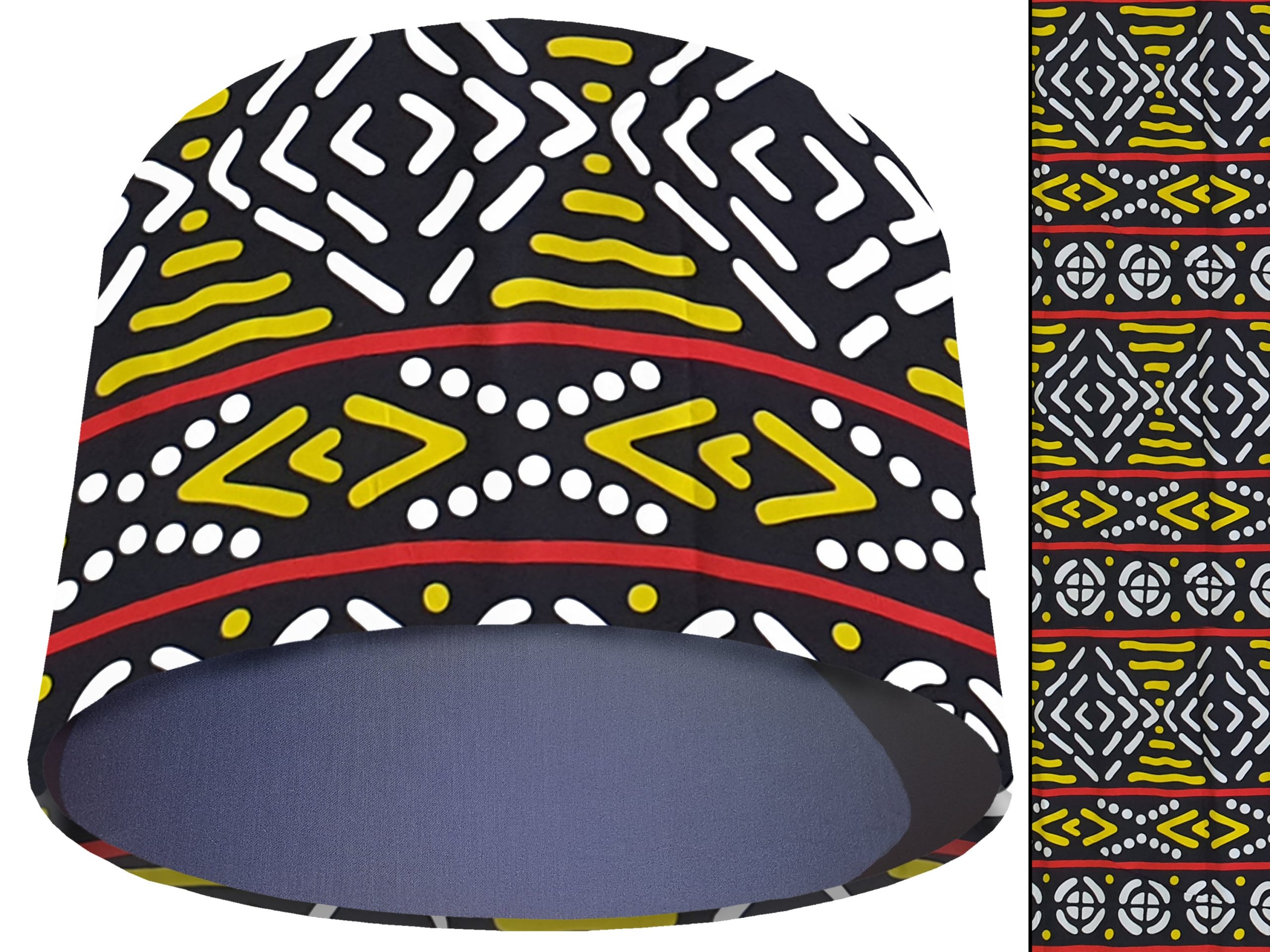 Geometric Bohemian Light Shade Blue, Modern Interior