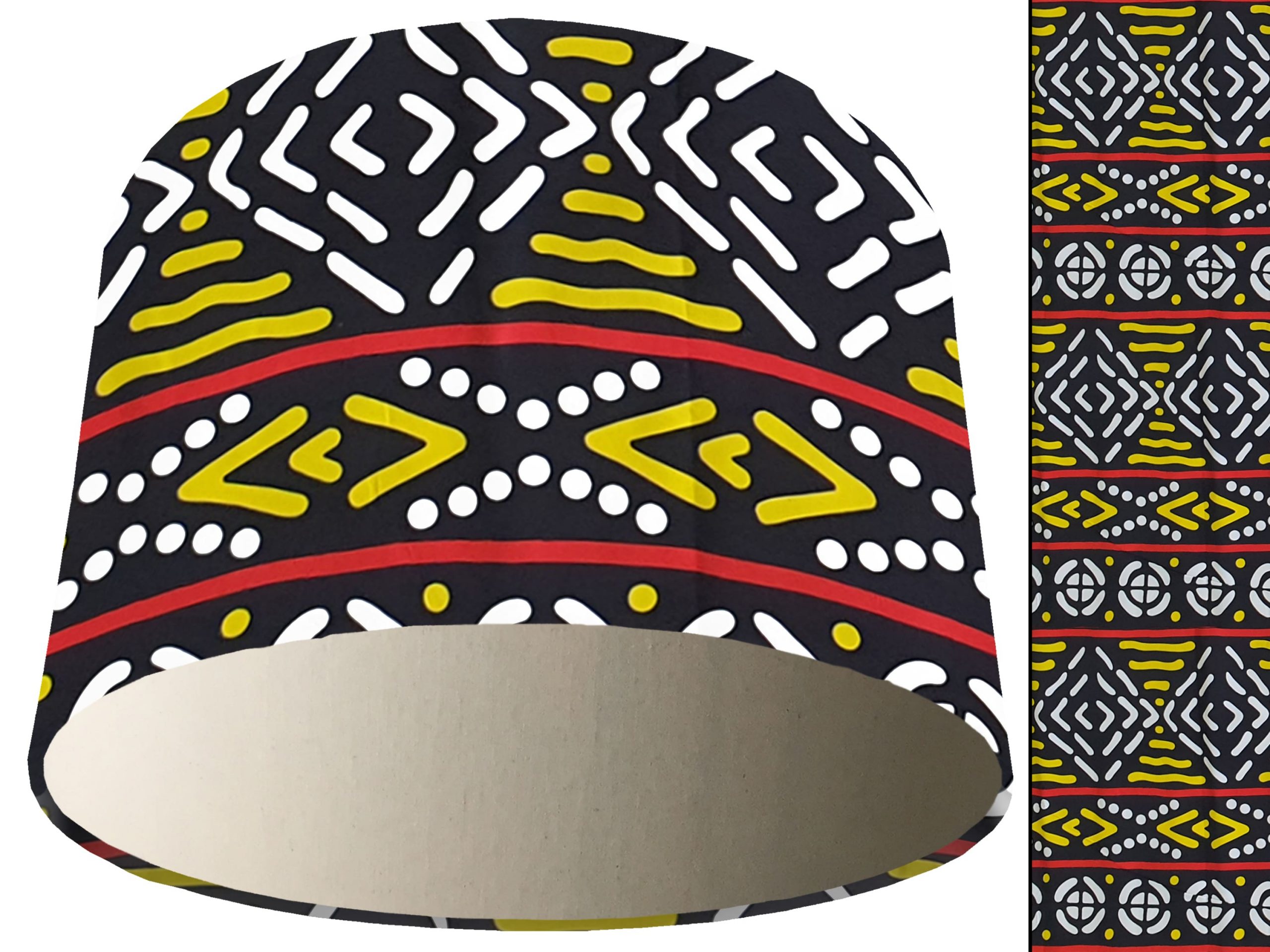 Geometric Bohemian Light Shade Cream, Modern Interior