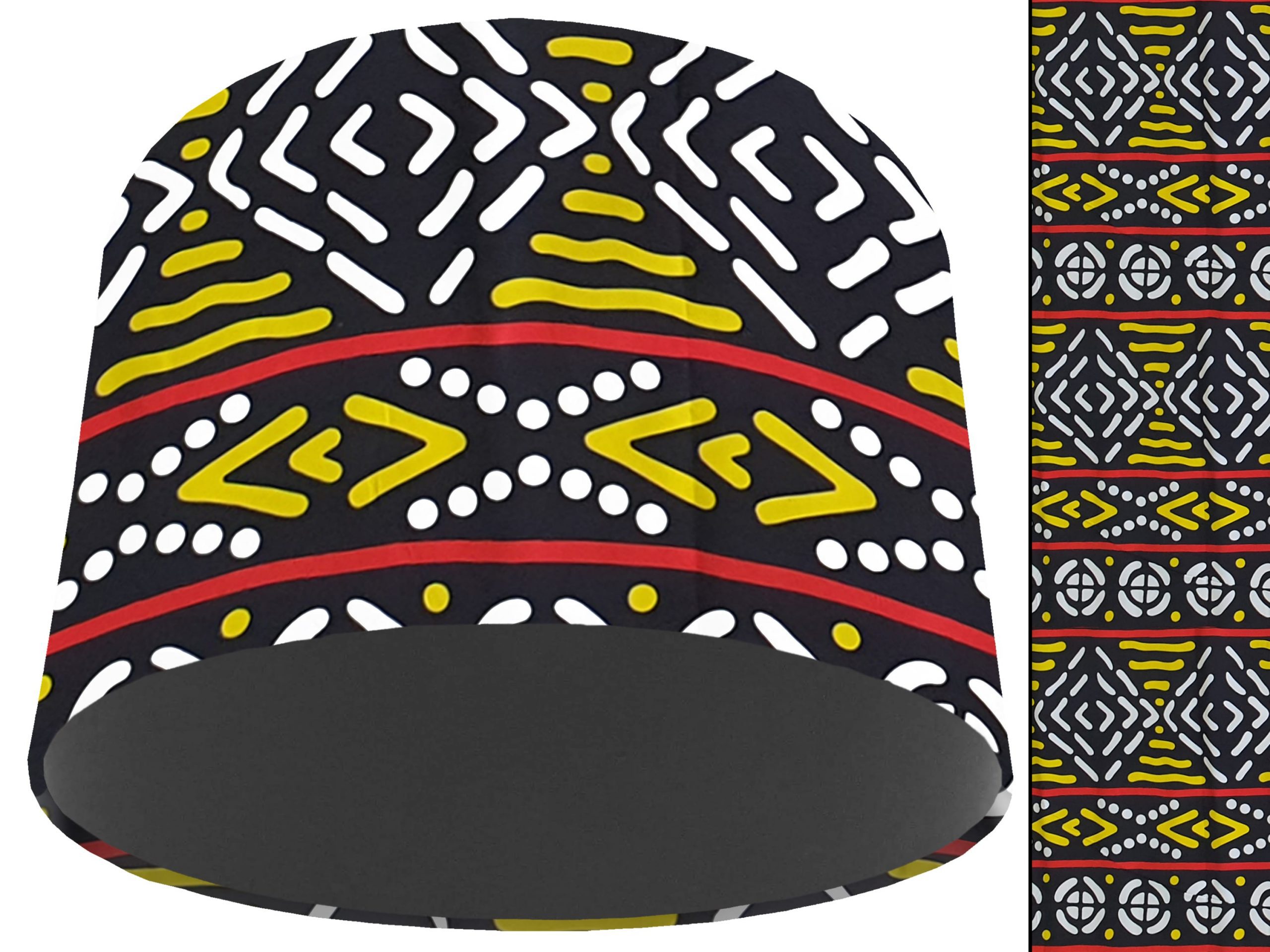 Geometric Bohemian Light Shade Dark Grey, Modern Interior