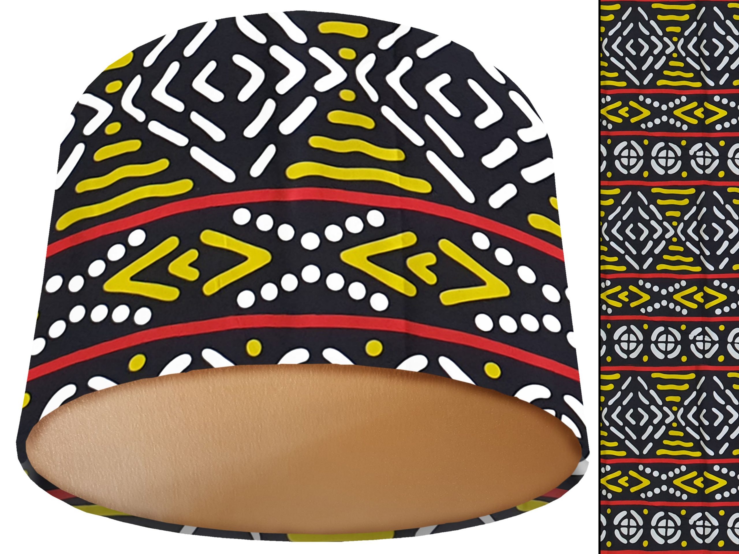 Geometric Bohemian Lamp Shade Gold, Bold Home Interior