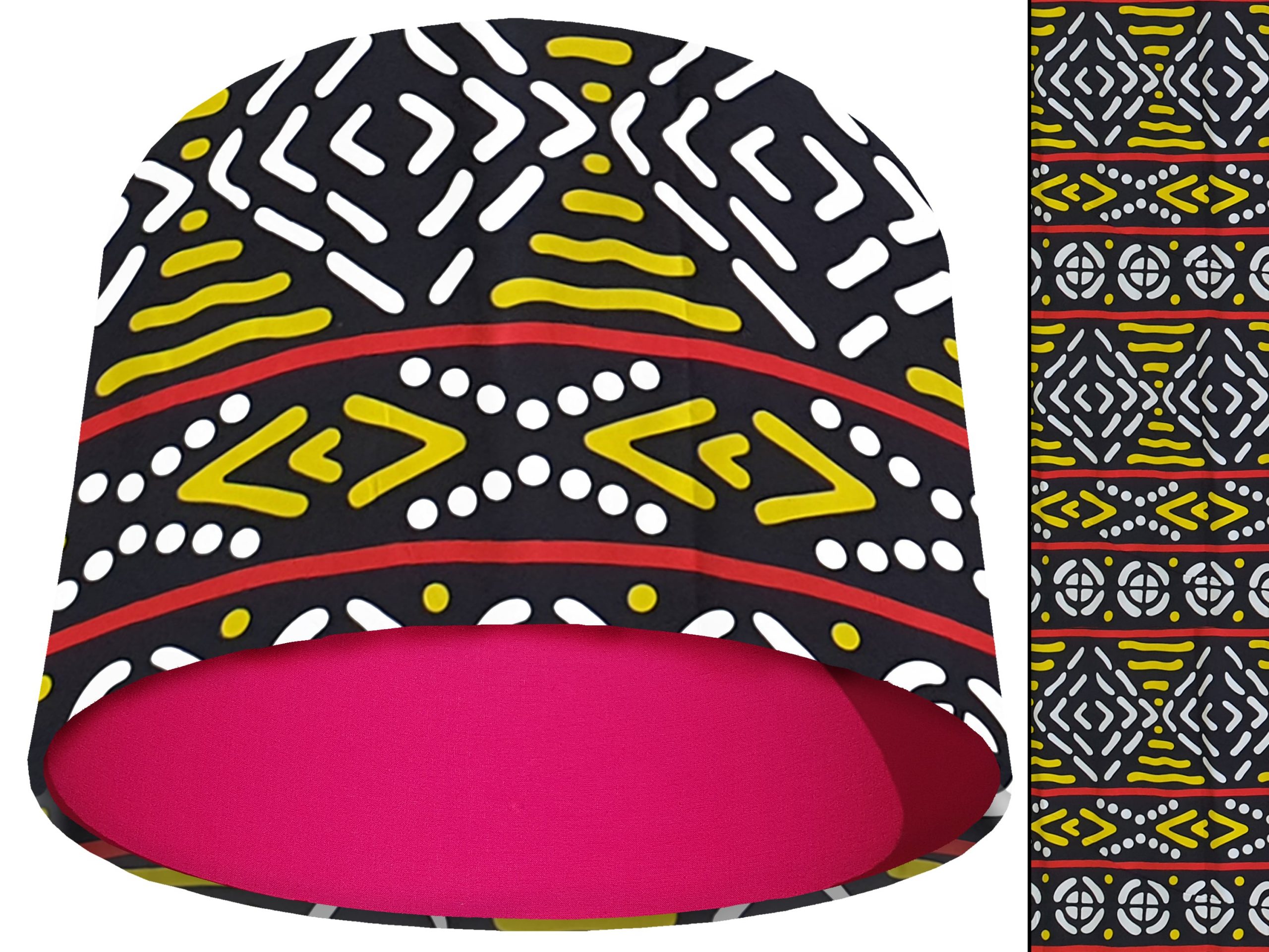 Geometric Bohemian Light Shade Pink, Modern Interior