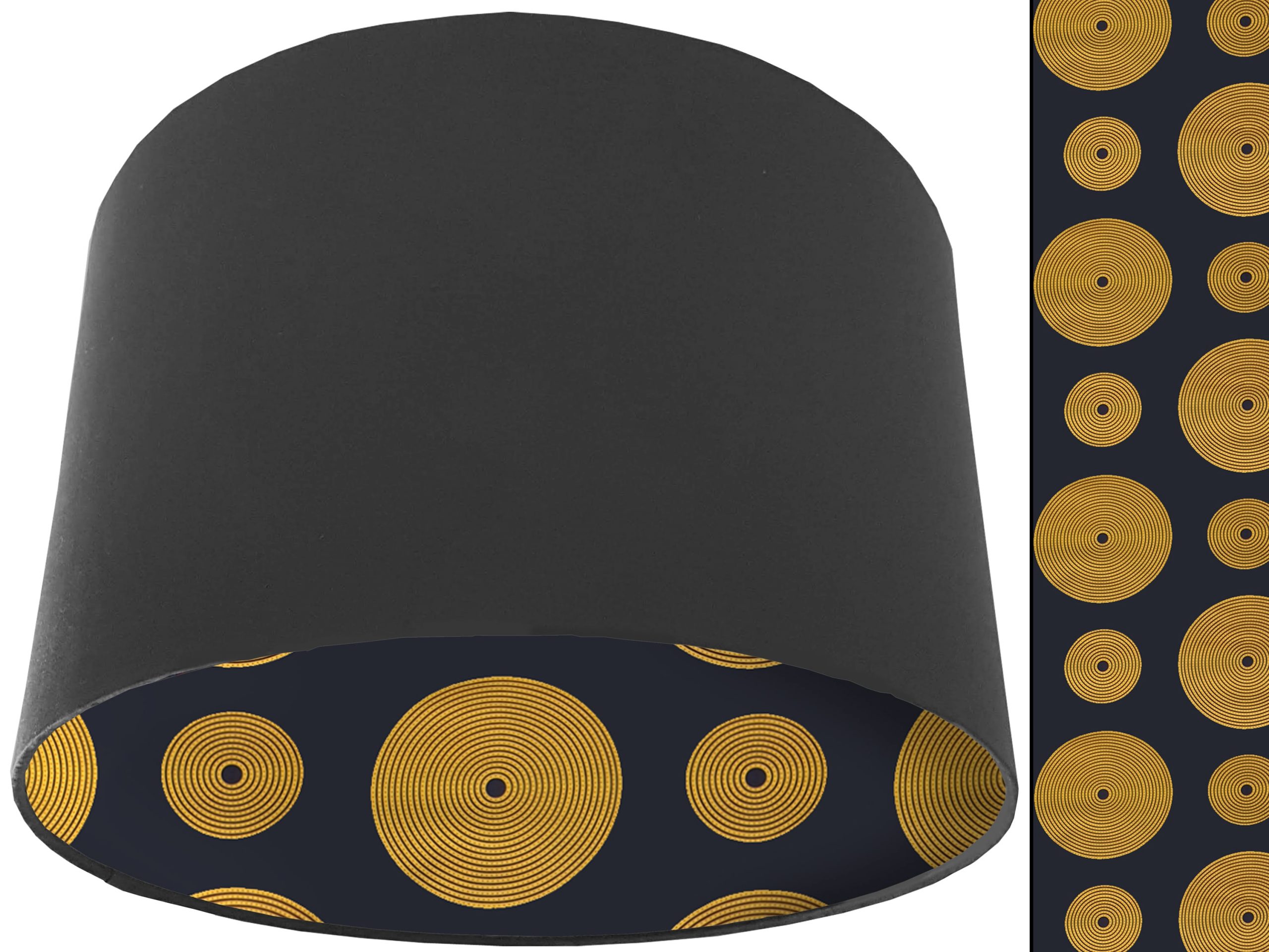 Retro Bohemian Lampshade Dark Grey, Stylish Home Interior