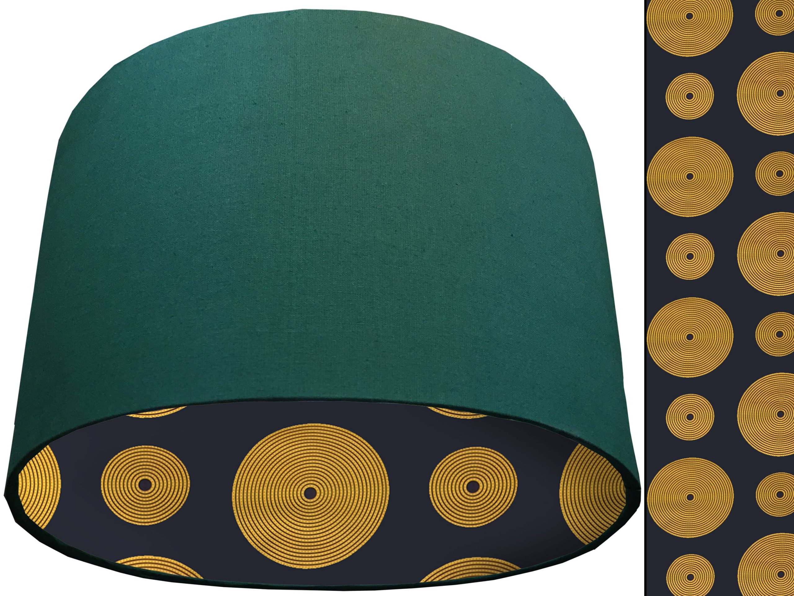 Retro Bohemian Lampshade Green, Stylish Home Interior