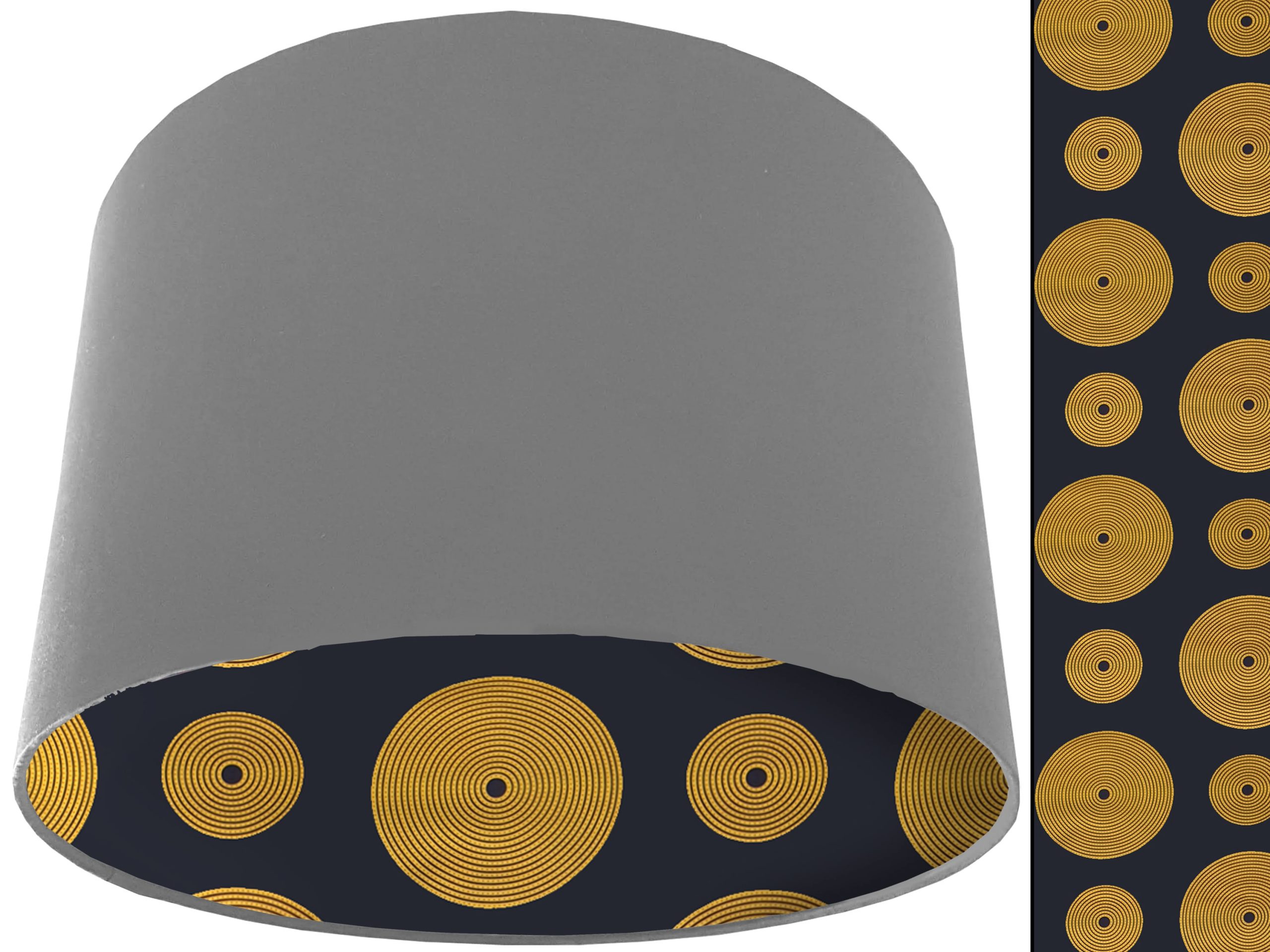Retro Bohemian Lampshade Light Grey, Stylish Home Interior