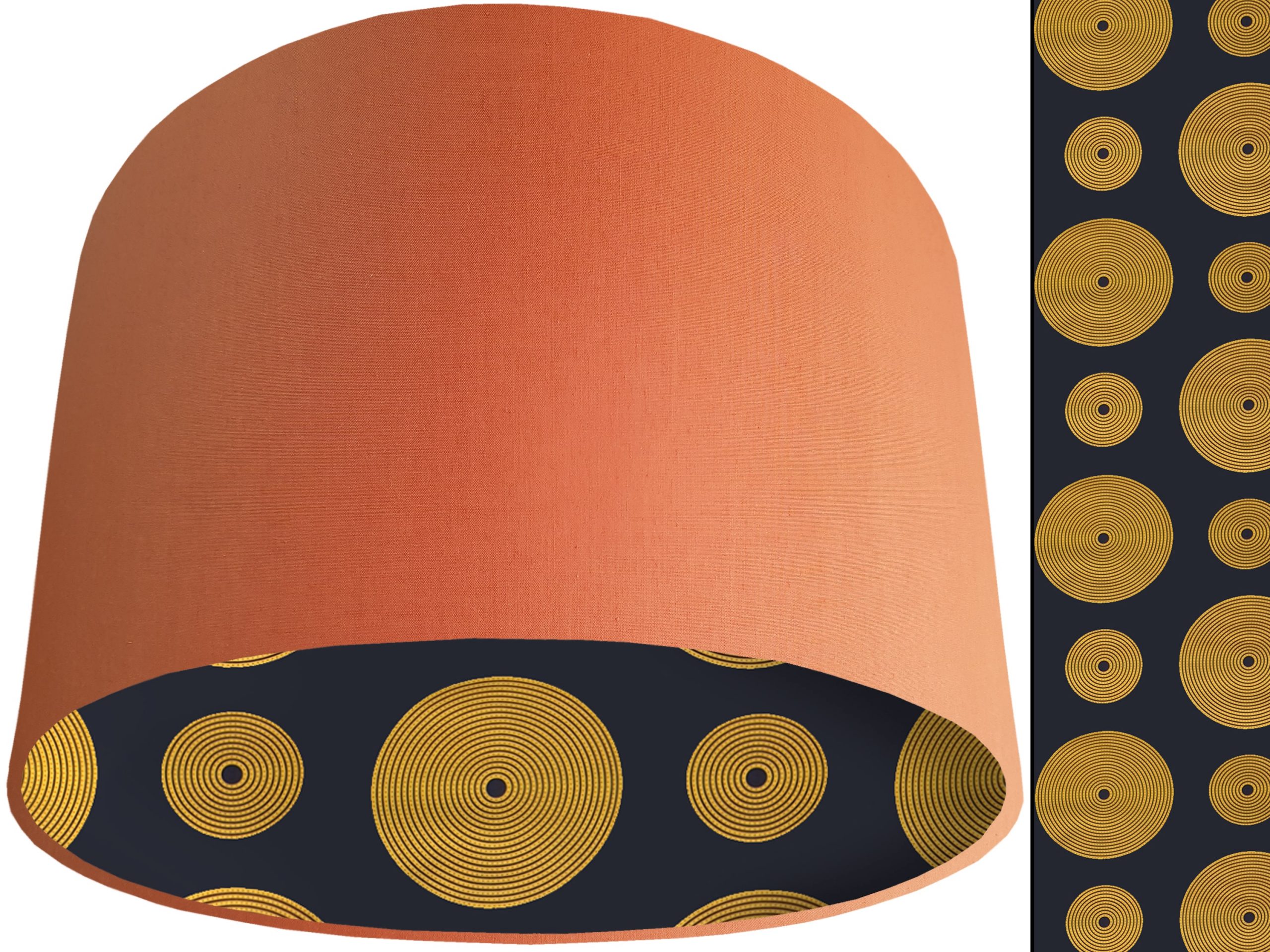 Retro Bohemian Lampshade Orange, Stylish Home Interior