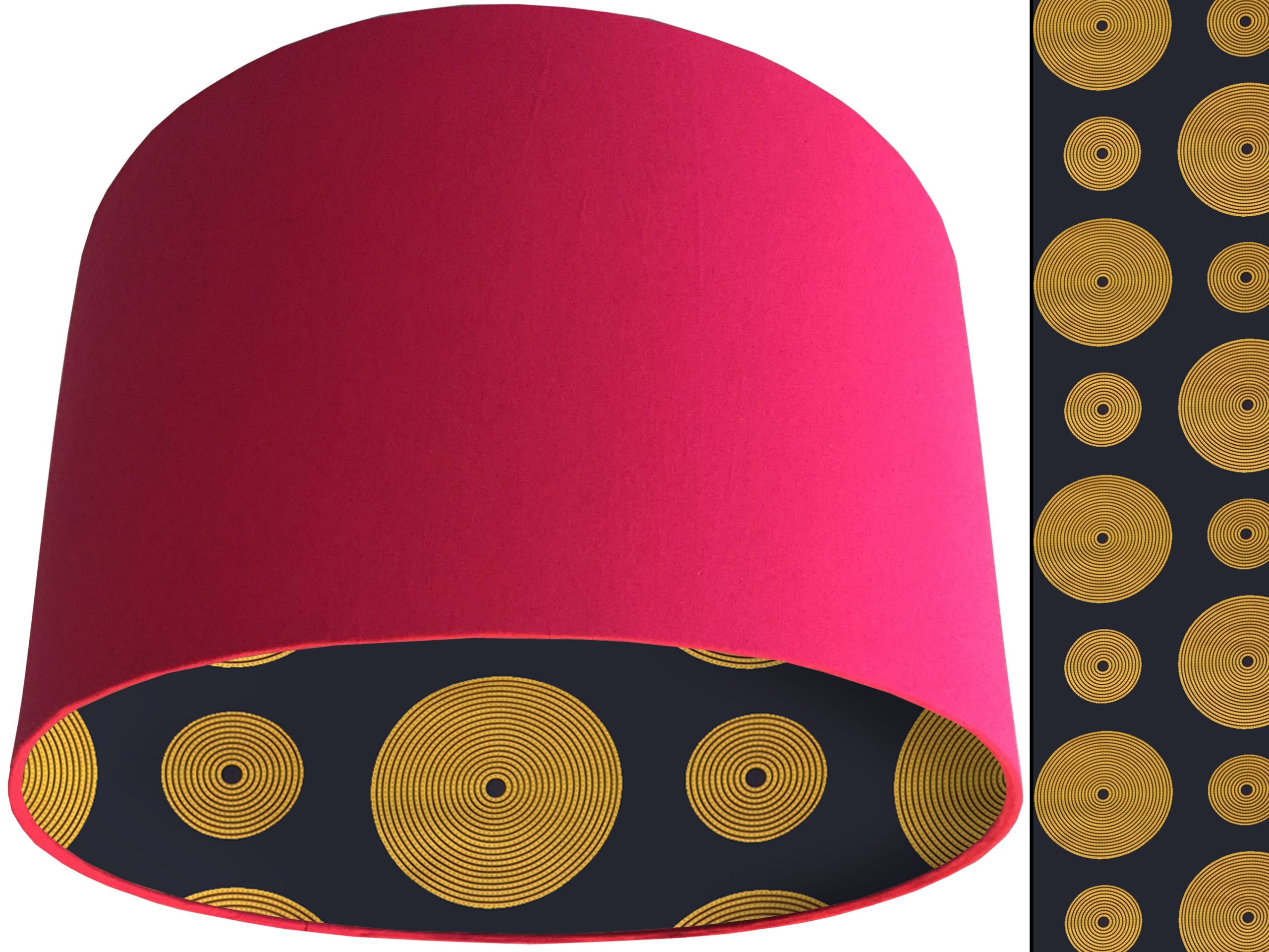 Retro Bohemian Lampshade Pink, Stylish Home Interior