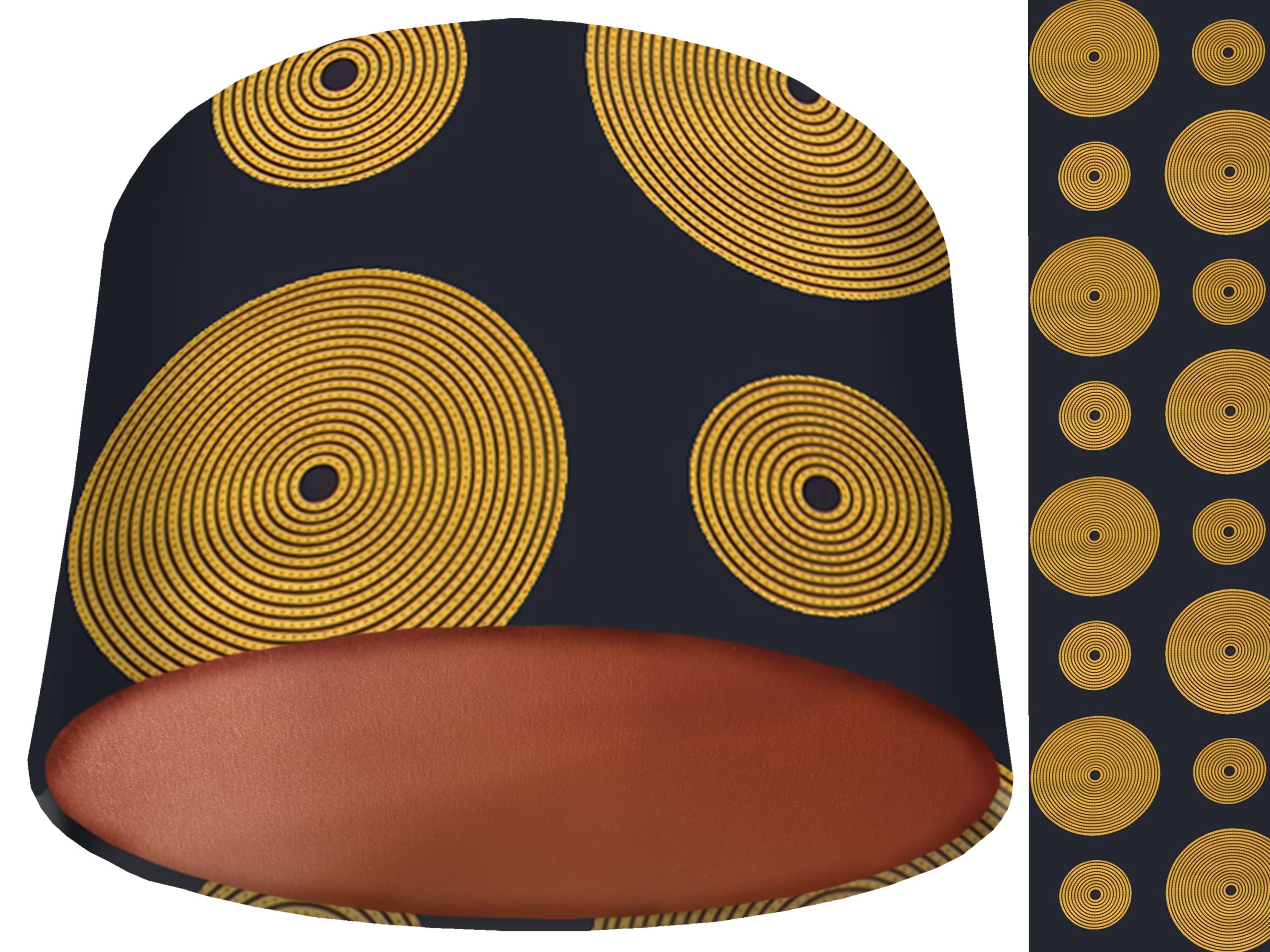 Retro Bohemian Lamp Shade Copper, Stylish Home Interior