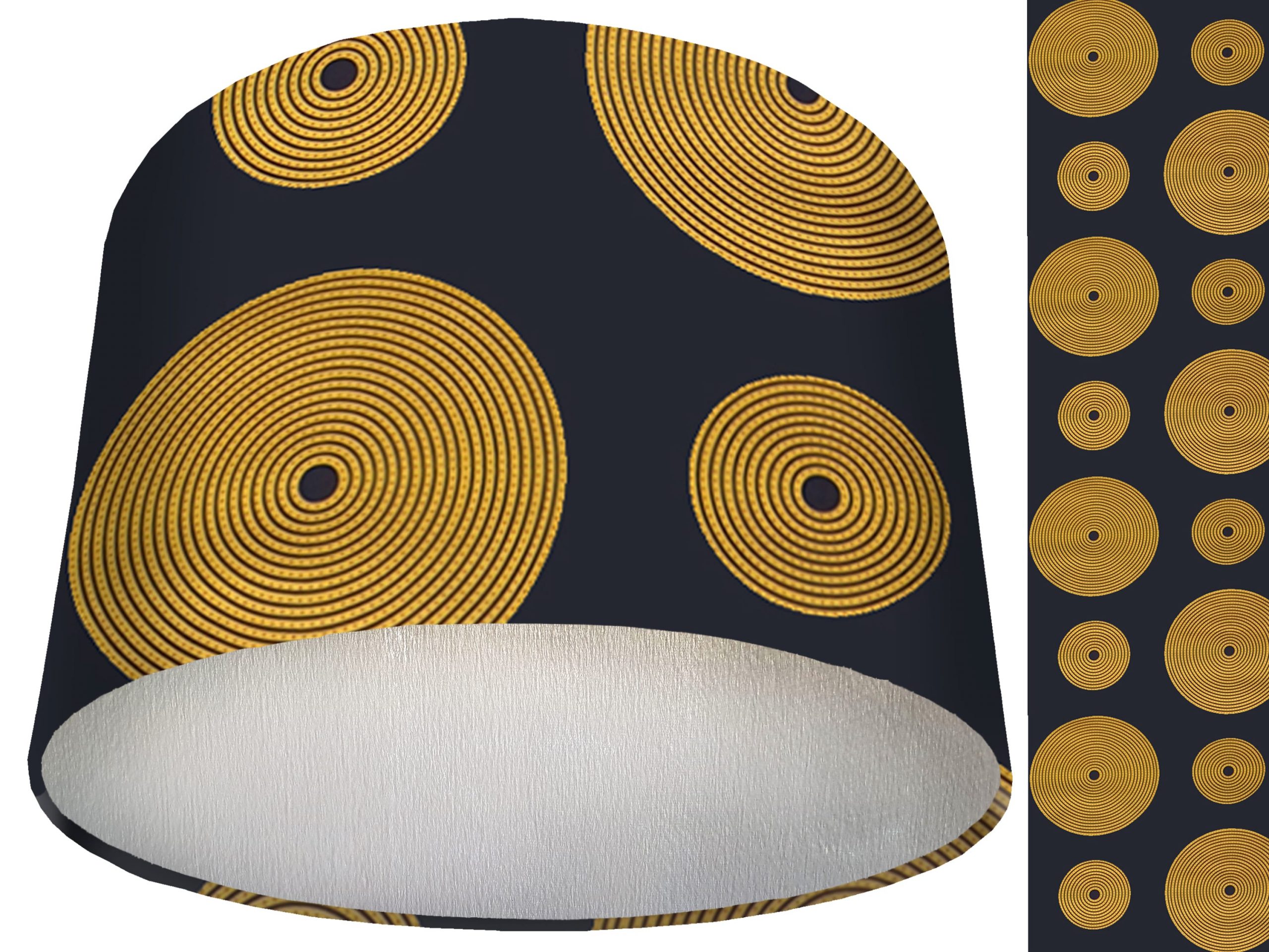 Retro Bohemian Lamp Shade Silver, Stylish Home Interior